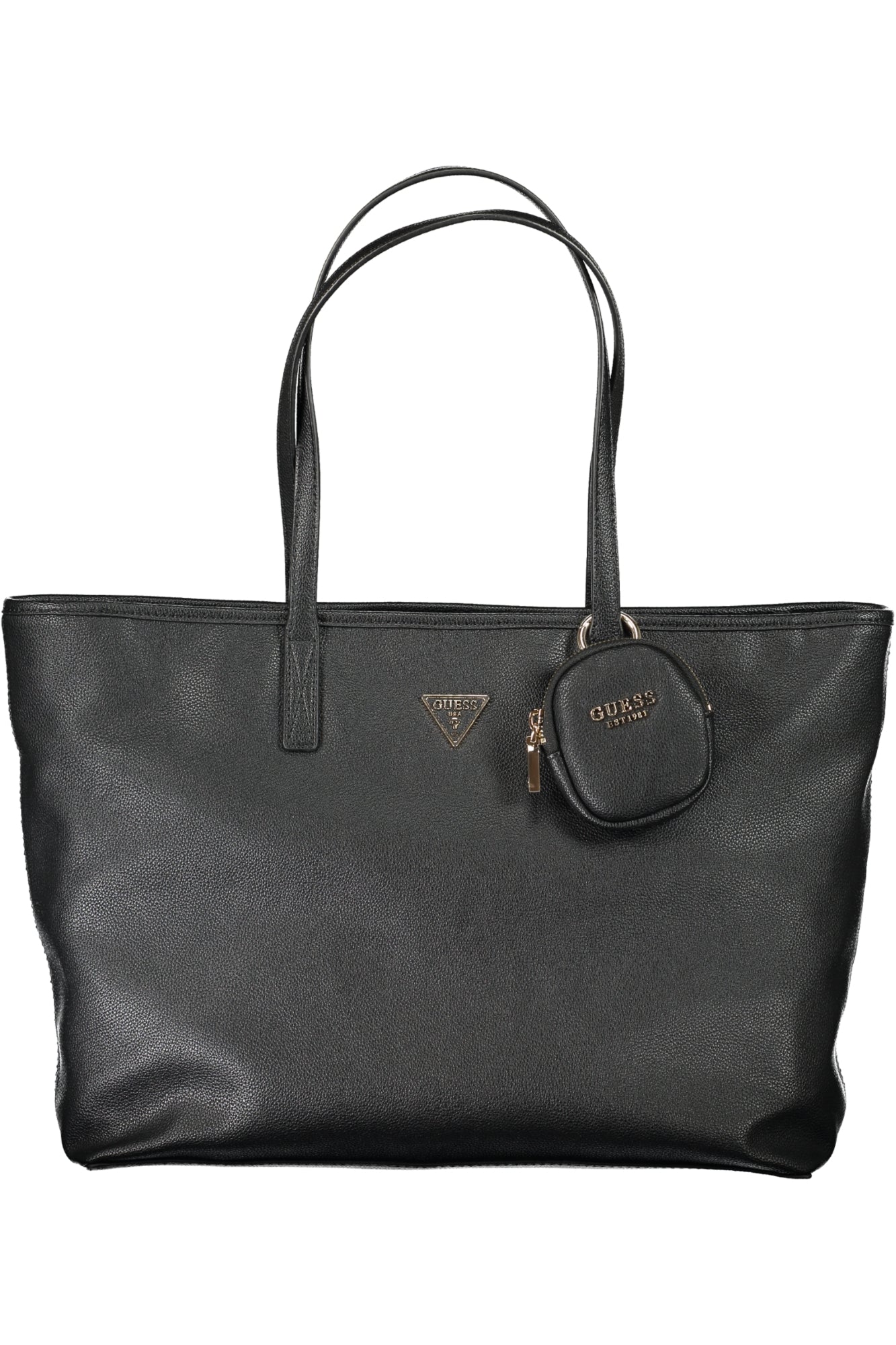 BG900624_NEBLACK – Elegante Damen Handtasche Schwarz mit Laptopfach & Viel Stauraum – Größe: UNI – Farbe: Nero