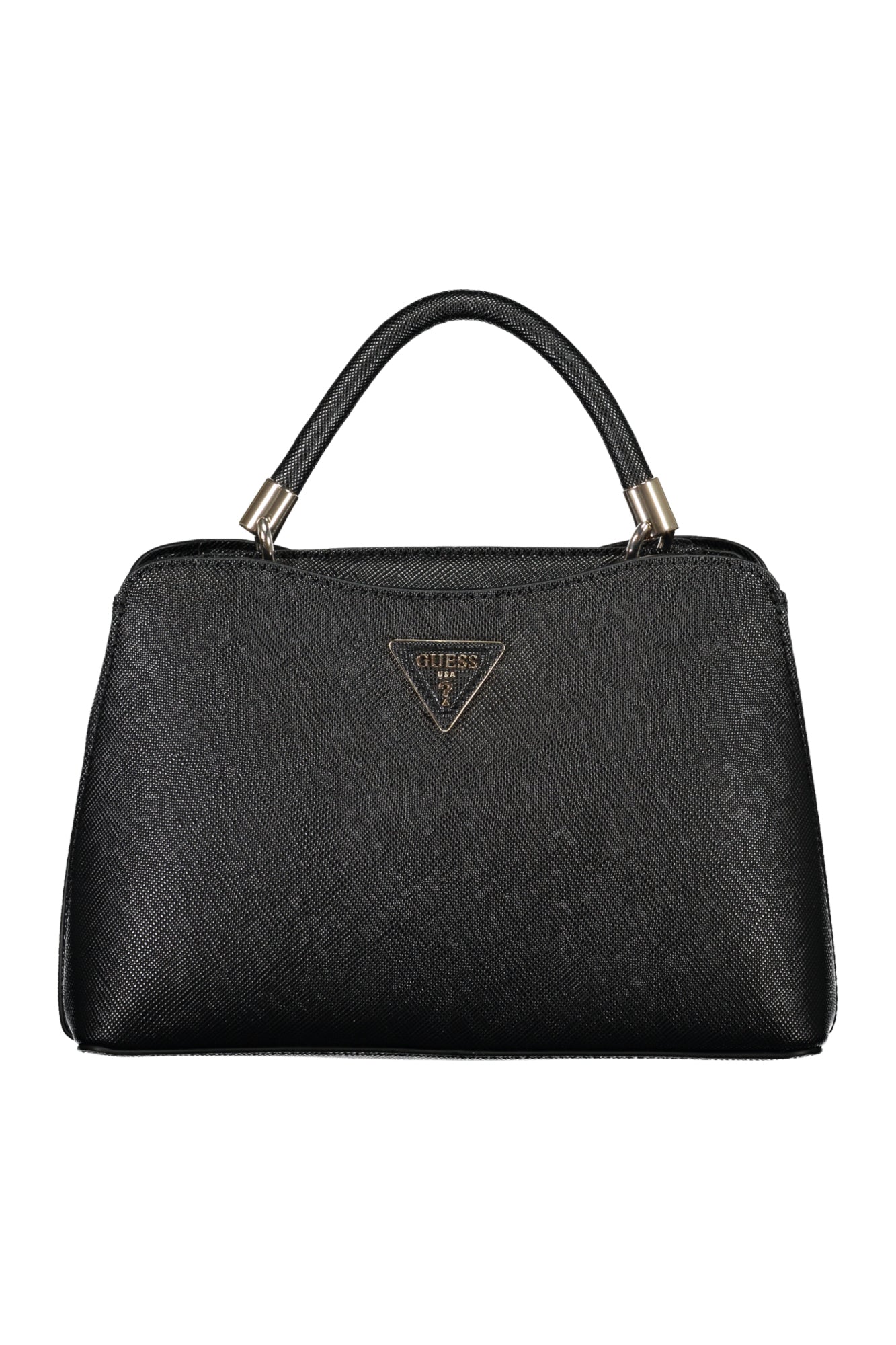 VG919505_NEBLACK – Elegante Schwarze Damenhandtasche mit Vielseitigen Funktionen – Größe: UNI – Farbe: Nero