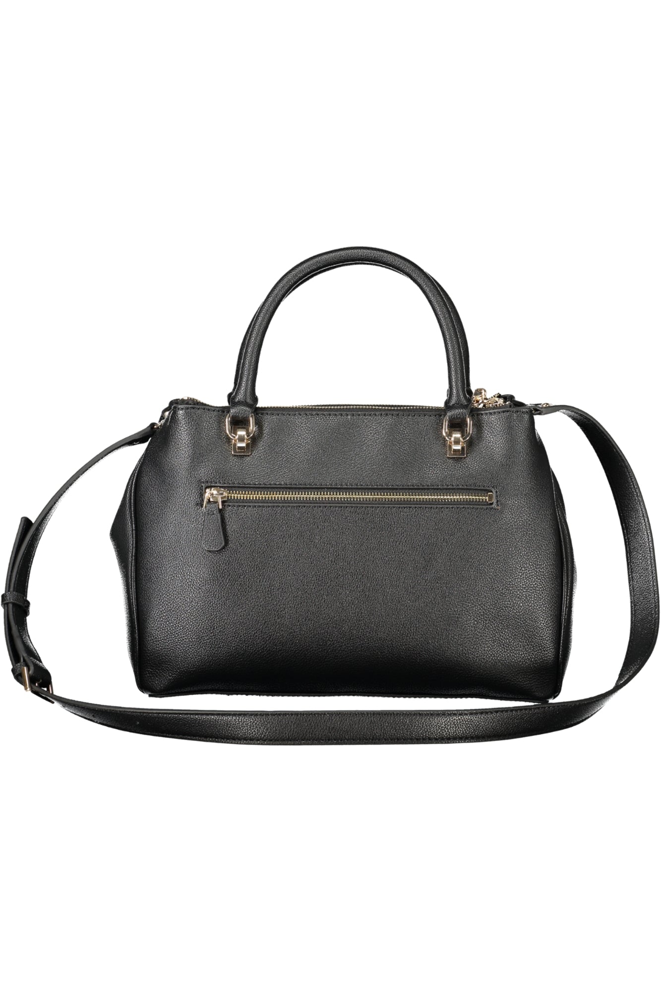 BG953606_NEBLACK – Stylische schwarze Damen-Tasche mit verstellbarem Schulterriemen – Größe: UNI – Farbe: Nero