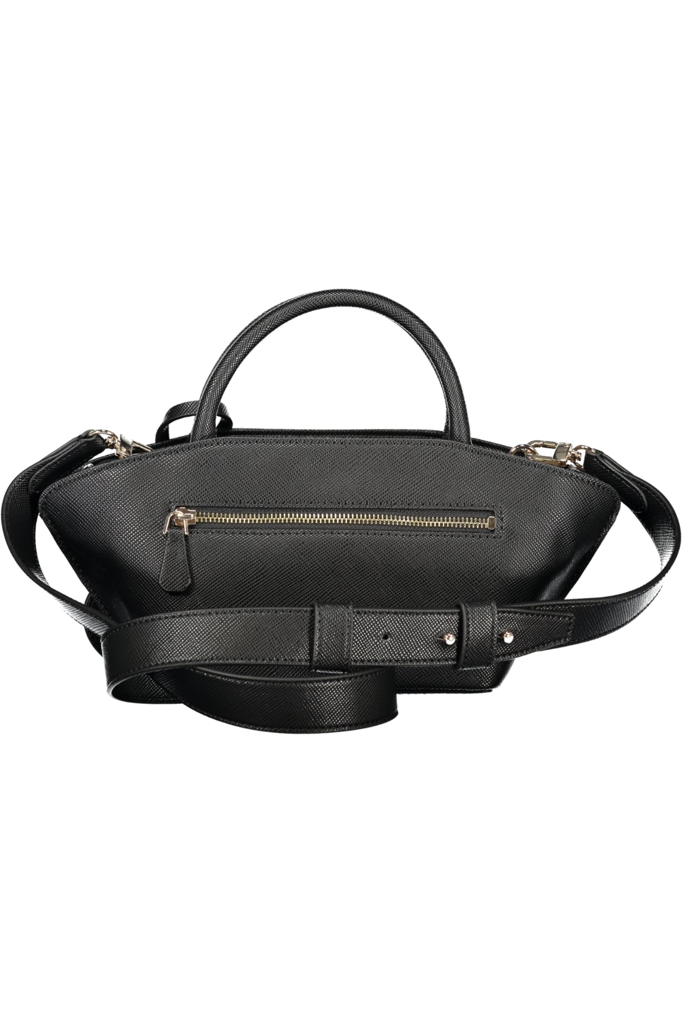ZG920776_NEBLACK – Elegante Damenschultertasche in Schwarz mit Multi-Fach-Aufteilung – Größe: UNI – Farbe: Nero