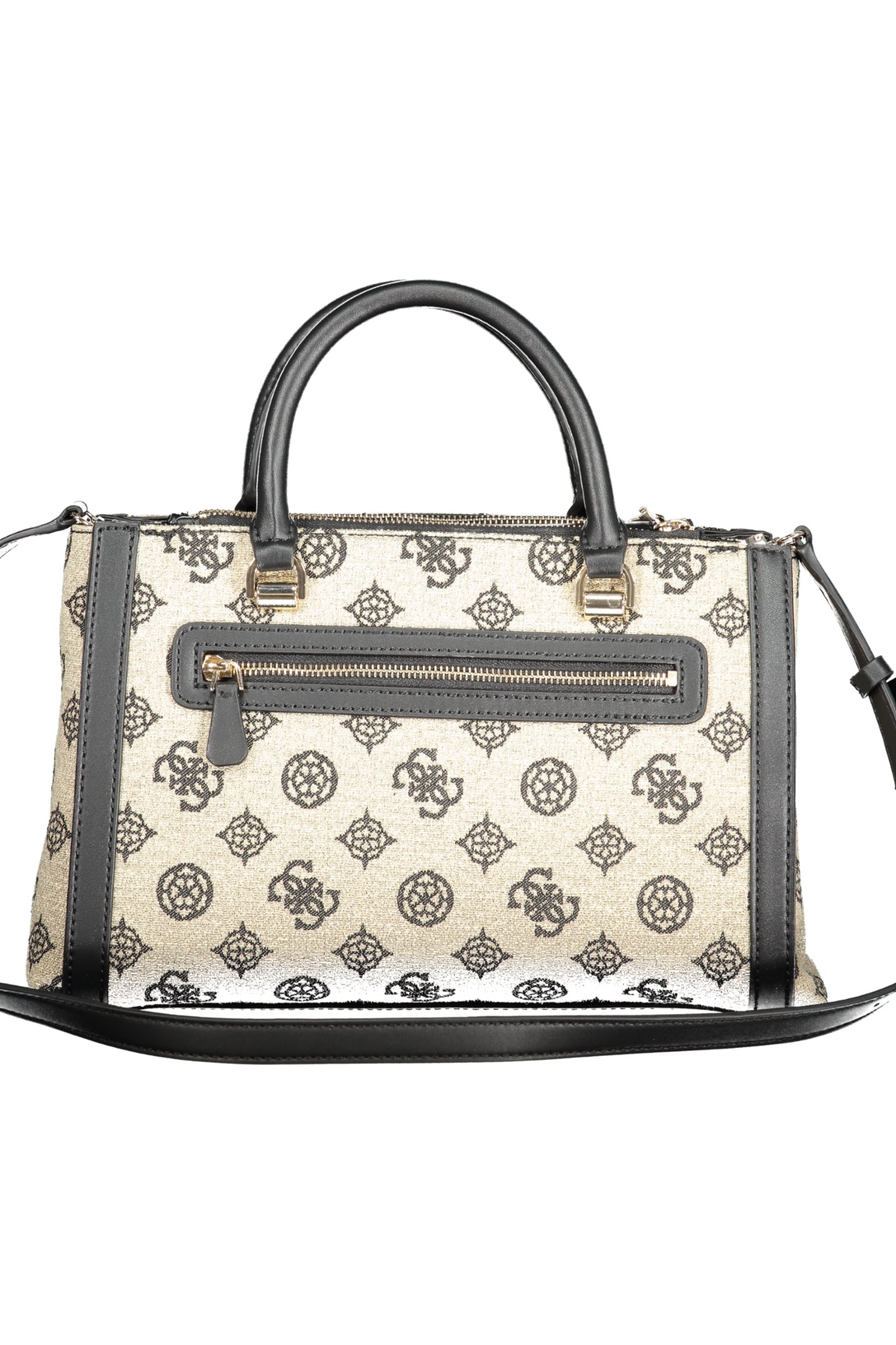 JG922606_NEBLACKL – Stylische Damen Tragetasche Schwarz - Vielseitig & Praktisch mit Fächern – Größe: UNI – Farbe: Nero