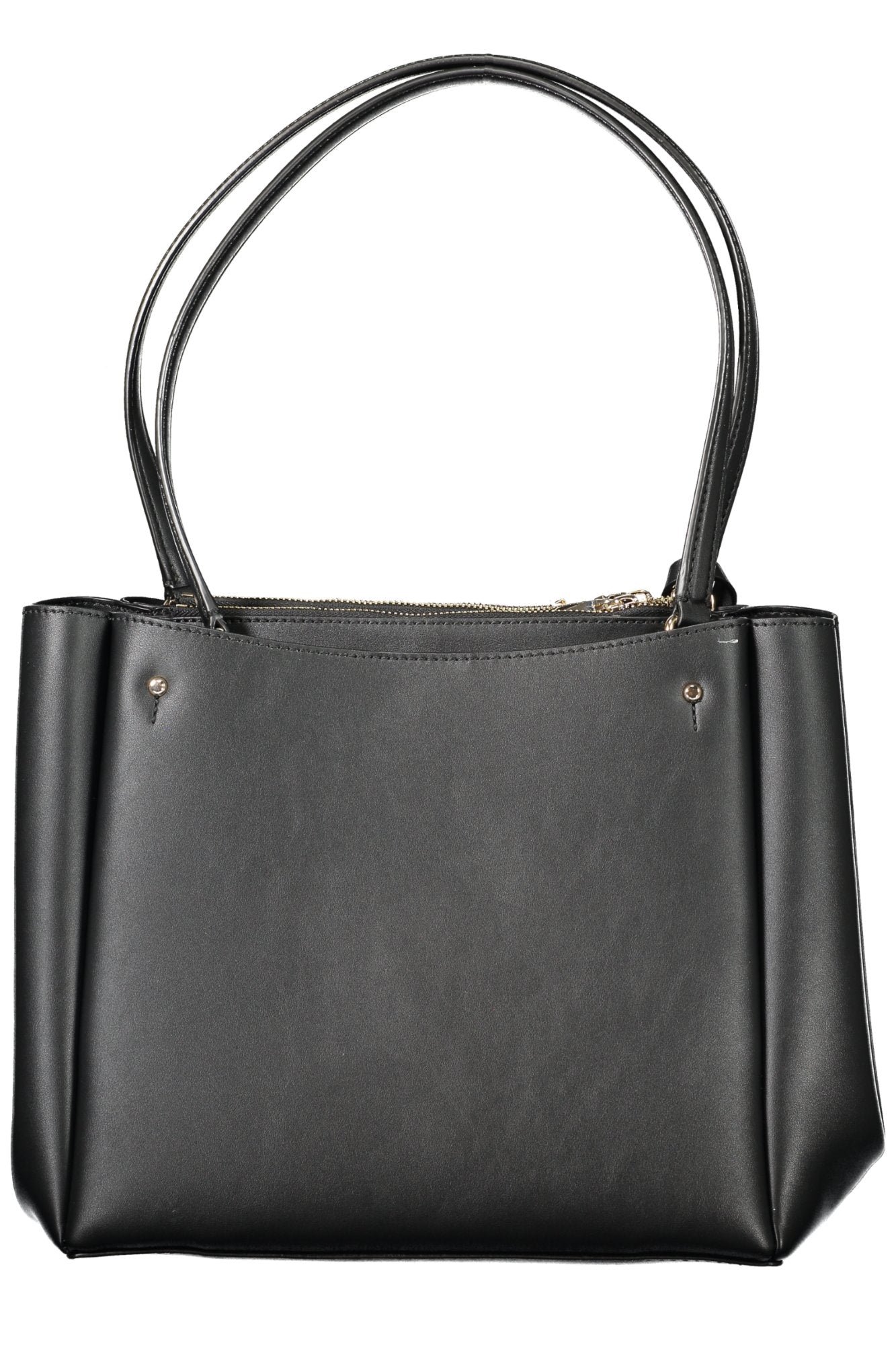 NG966923_NEBLACK – Schwarze Damen-Tasche mit Henkel & Reißverschlusstaschen – Elegant & Praktisch – Größe: UNI – Farbe: Nero