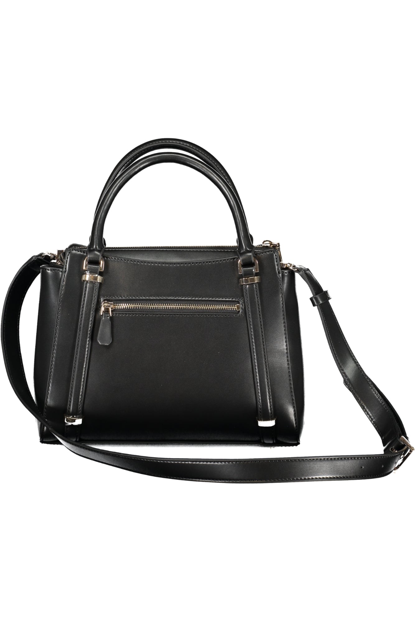 VG949306_NEBLACK – Stylische Schwarze Damenhandtasche mit Vielseitigen Features & Logo – Größe: UNI – Farbe: Nero