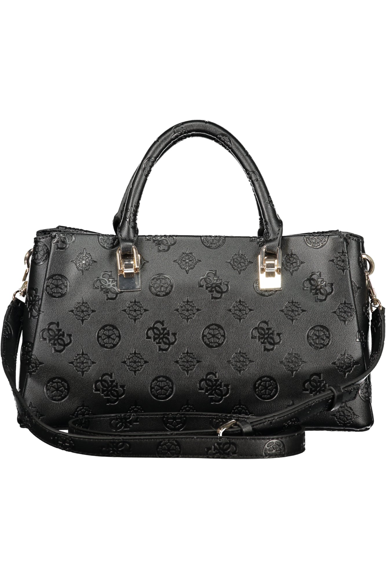 PD776406_NEBLACKL – Elegante Damenschwarzhandtasche mit verstellbarem Schulterriemen – Größe: UNI – Farbe: Nero
