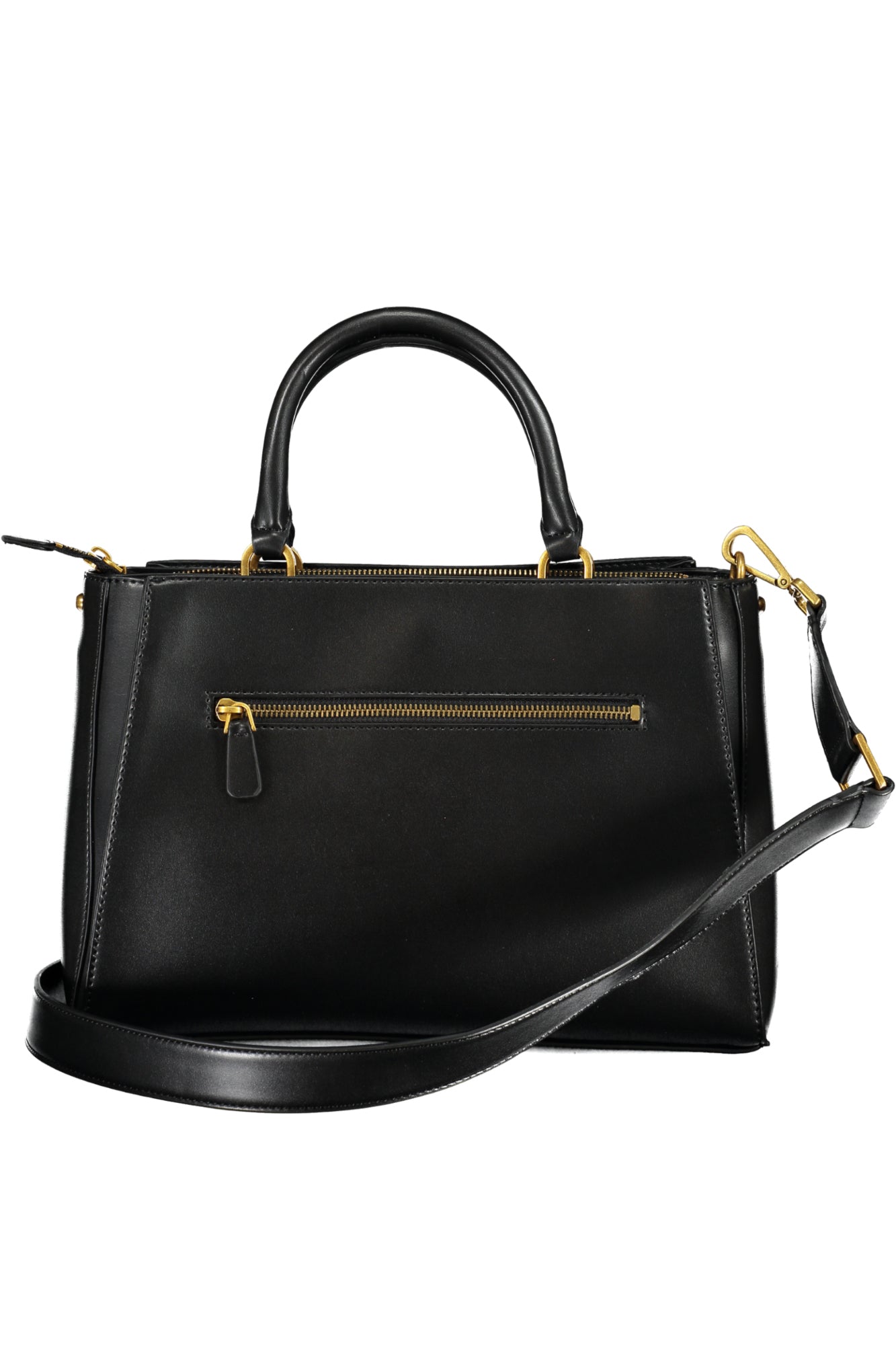 VB898206_NEBLACK – Stylische Damenhandtasche Schwarz - Vielseitige Fächer & Gurte – Größe: UNI – Farbe: Nero