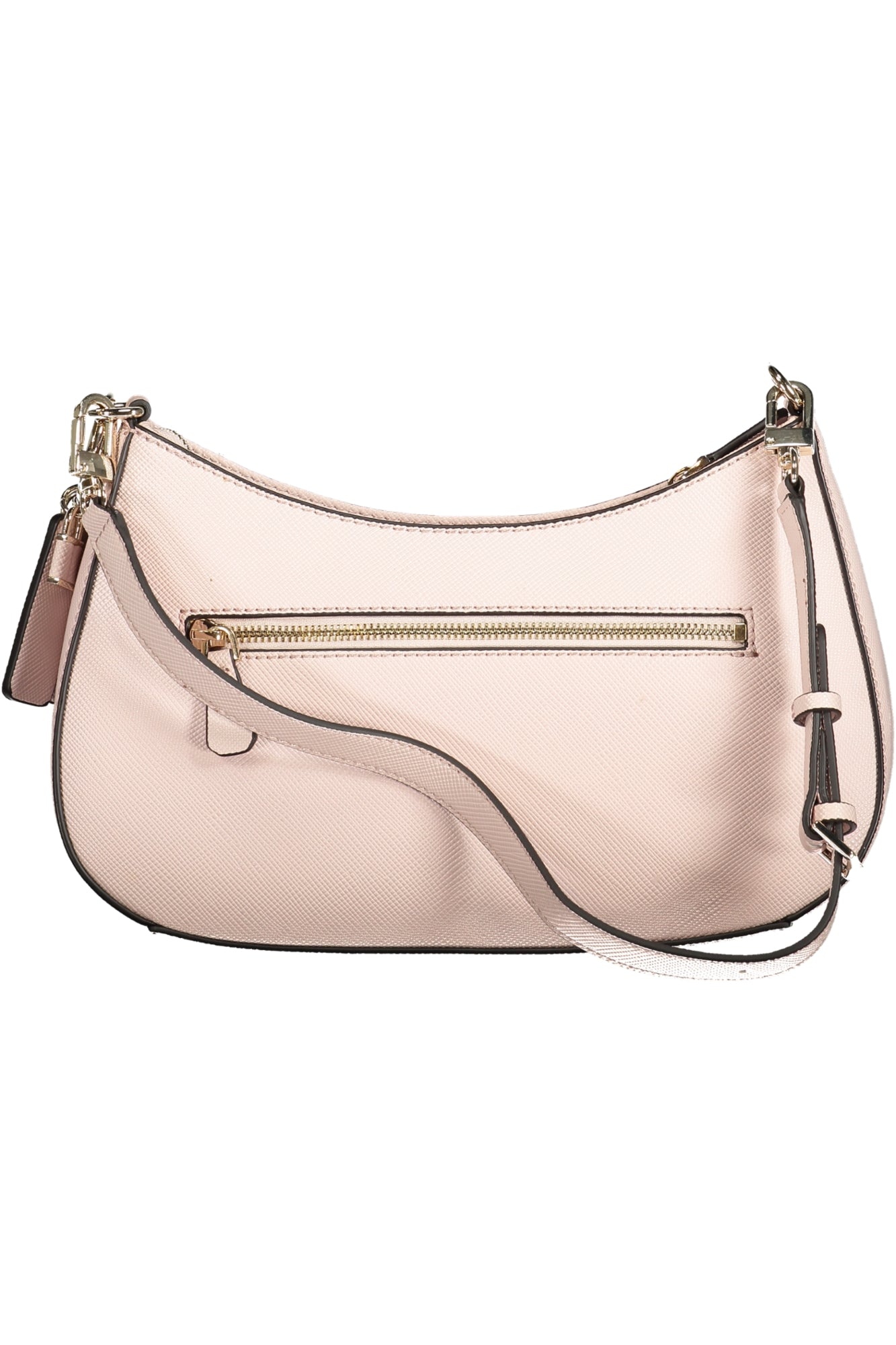 ZG787918_RSLIGROS – Stylische rosa Damentasche mit abnehmbarem Riemen und Kartenfächern – Größe: UNI – Farbe: Rosa