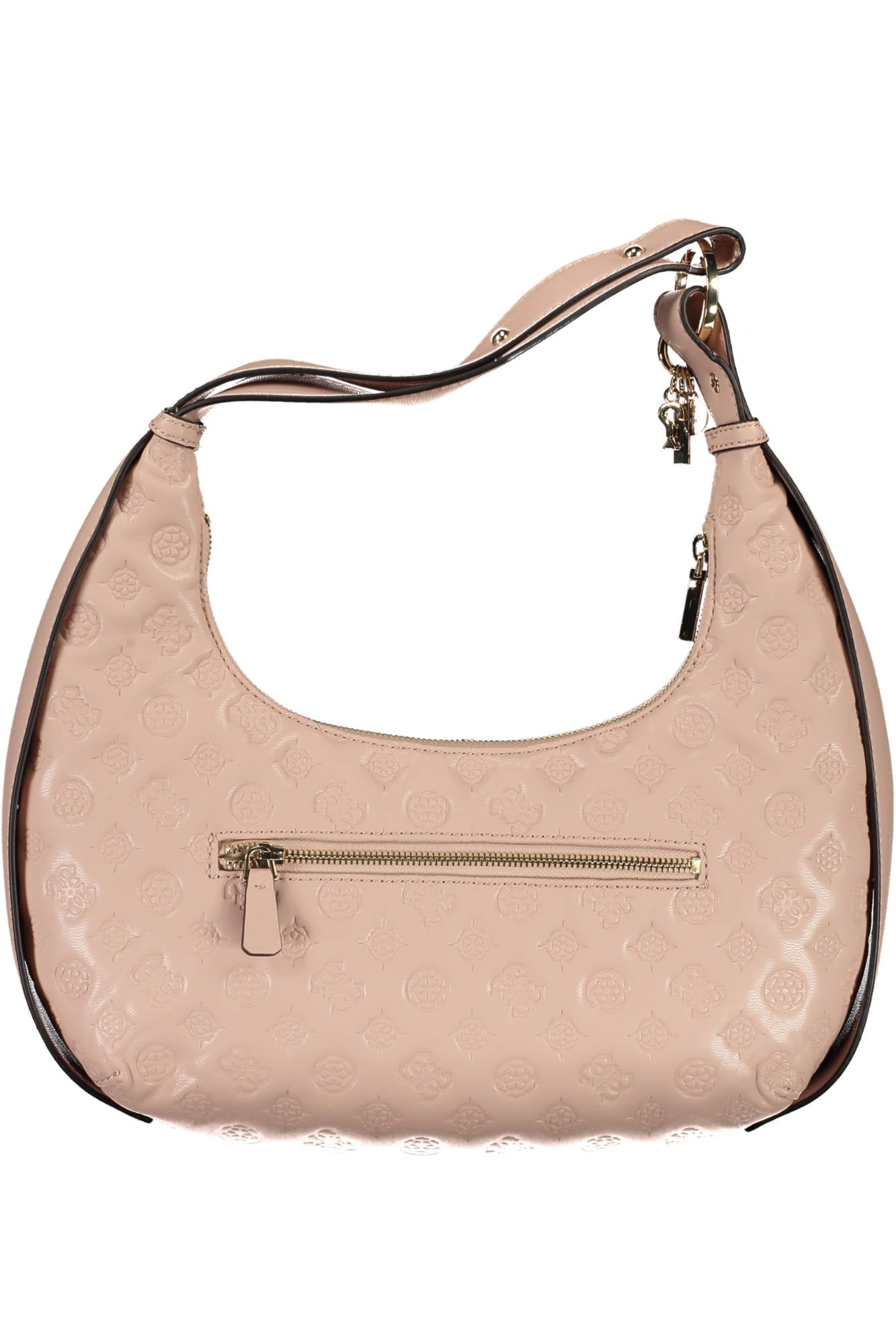 PD868902_ROSA_PALE-ROSE – Stylische Damenhandtasche Rosa mit Verstellbarem Riemen und Fächern – Größe: UNI – Farbe: Rosa