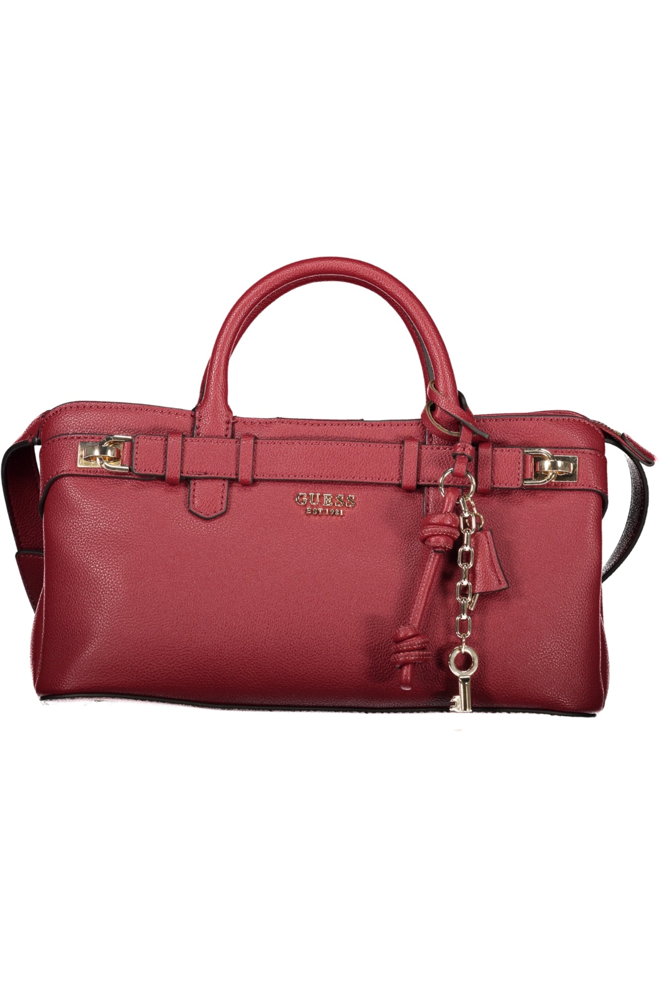 BG854606_RORED – Elegante Rote Damenhandtasche mit Vielseitigkeit und Stil – Größe: UNI – Farbe: Rosso