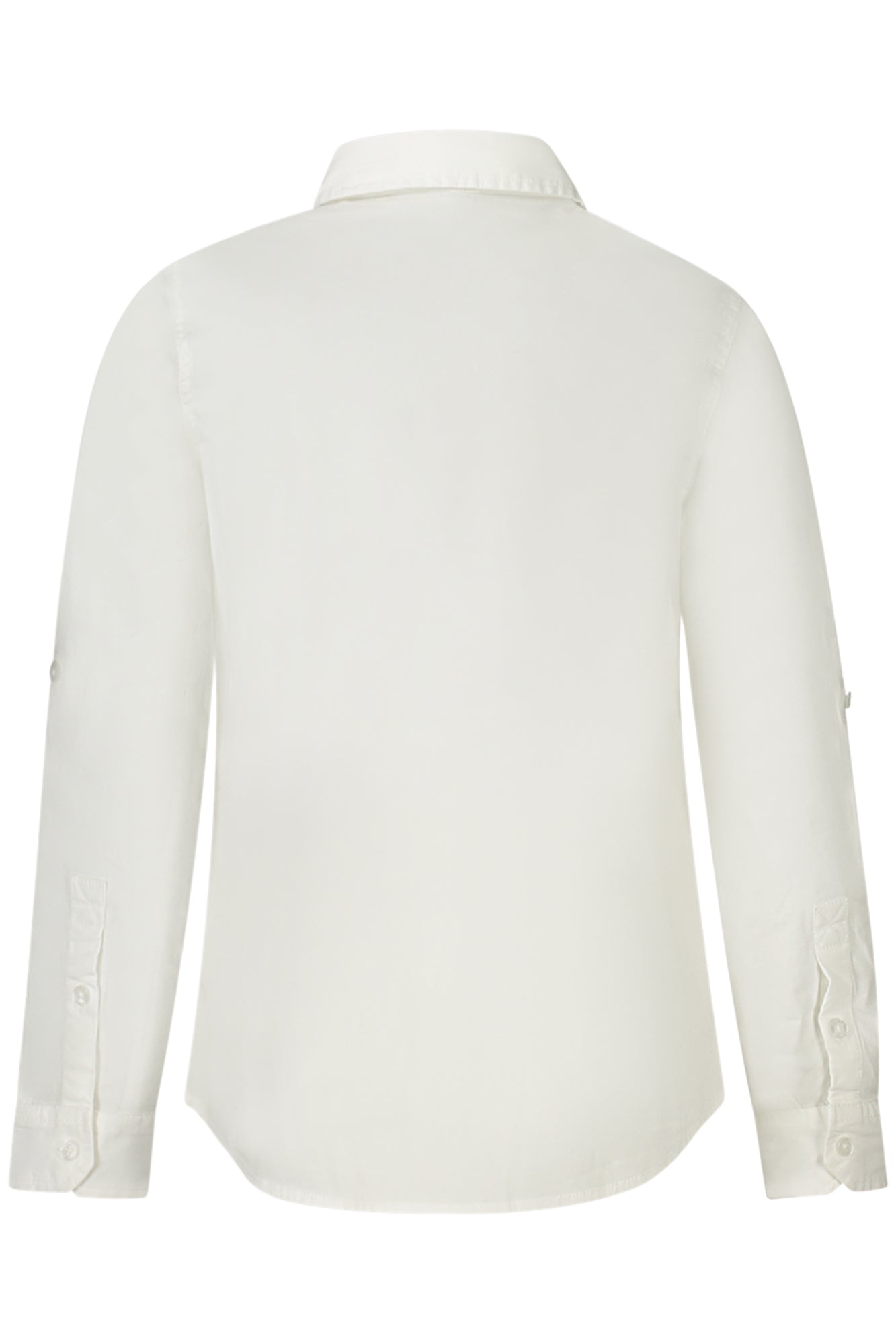 L3YH04WE5W0_BIG011 – Bio-Baumwoll Langarmshirt für Kinder - Weiß mit Stickerei – Größe: 12A, 8A, 14A, 16A, 10A – Farbe: Bianco