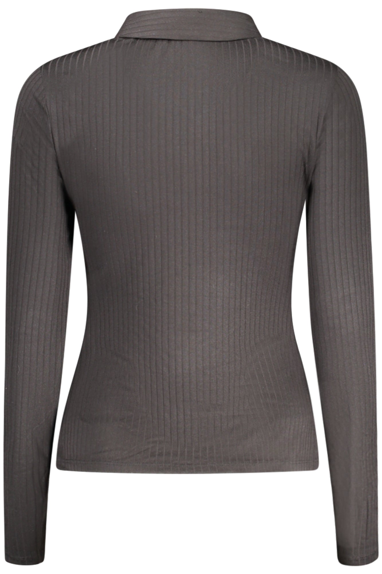 W5RP38KCM72_NEJBLK – Elegantes Damen Langarmhemd in Schwarz mit italienischem Kragen – Größe: XS, S, M, L, XL – Farbe: Nero