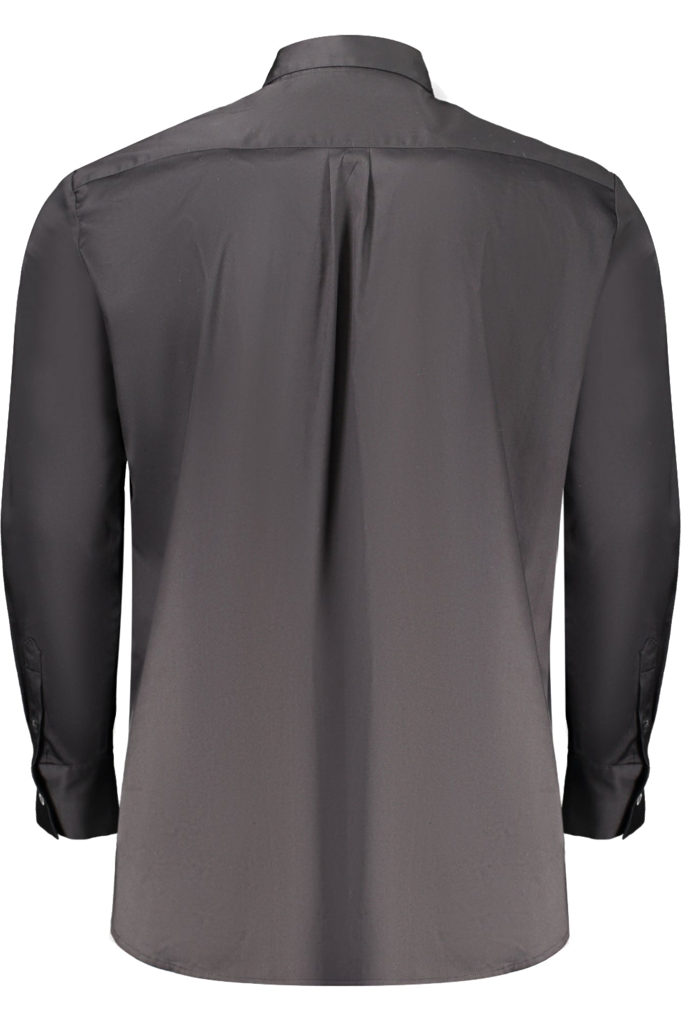 WAYH58WGDJ1_NEJBLK – Schwarze Damenbluse aus Bio-Baumwolle mit italienischem Kragen – Größe: S, L, M – Farbe: Nero