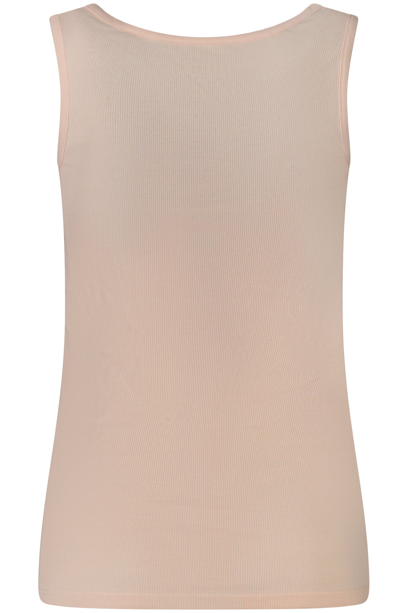 W4GP16K1814_RSG6K8 – Bio-Baumwoll Damen Tanktop Rosa mit Strass & Logo - Breite Träger – Größe: XS, S, M – Farbe: Rosa