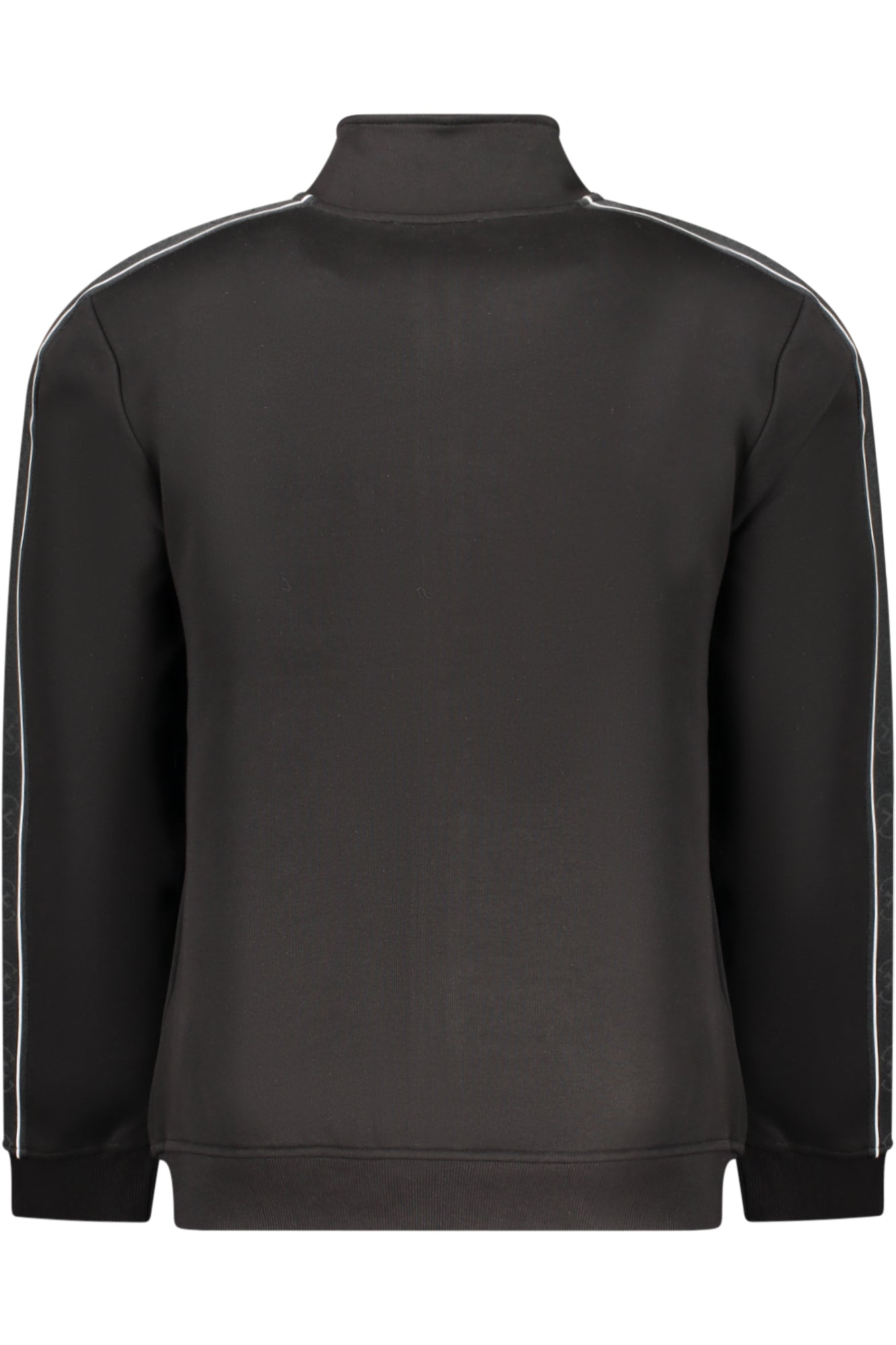 Z2YQ10KB3P2_NEJBLK – Herren Zip-Sweatshirt Schwarz - Nachhaltig mit Logo und Kontrastdetails – Größe: XL – Farbe: Nero
