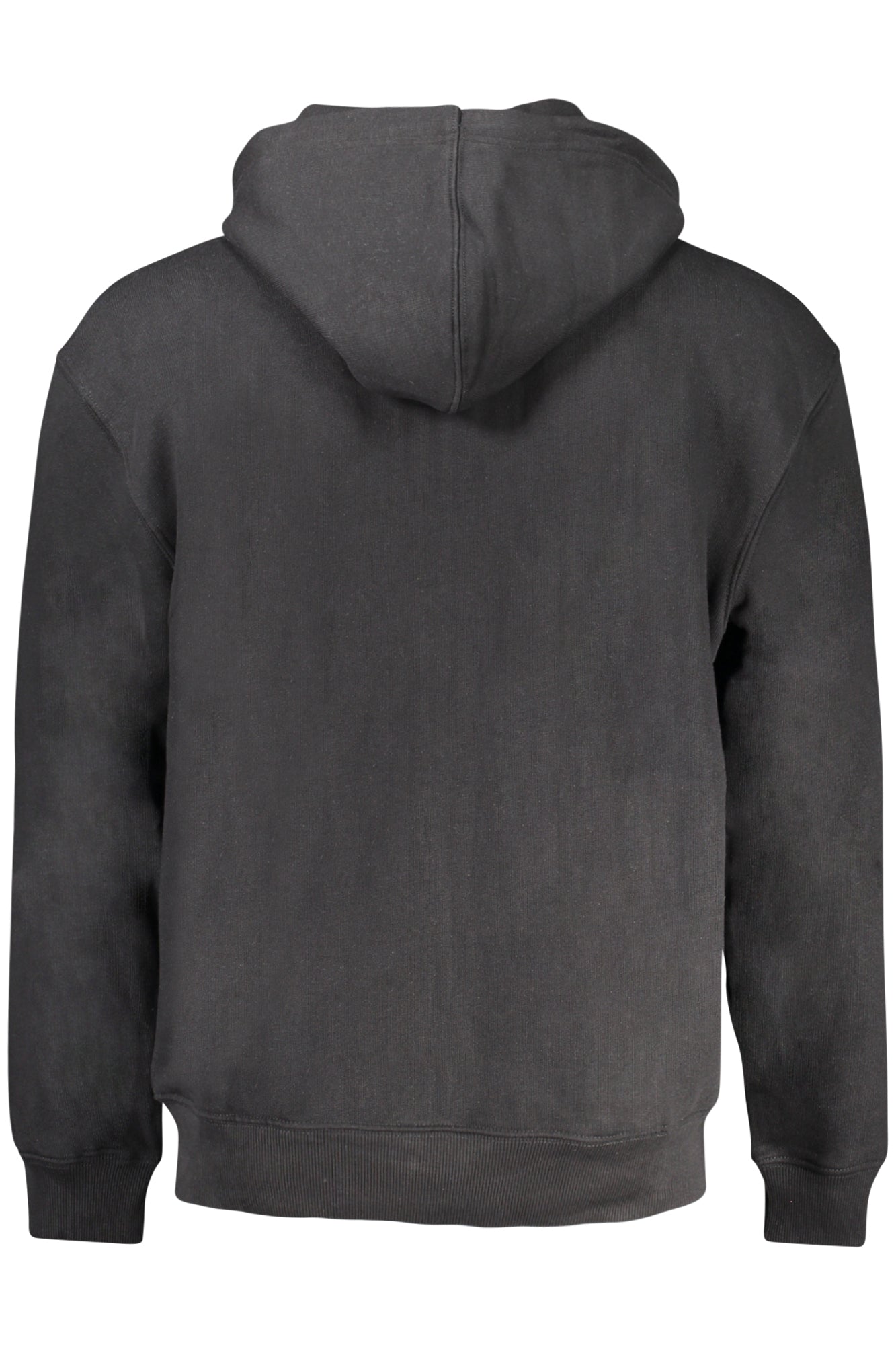 M4BQ34K9V31_NEJBLK – Schwarzes Herren-Sweatshirt mit Reißverschluss und Kapuze - Modisch & Bequem – Größe: S, M, L – Farbe: Nero