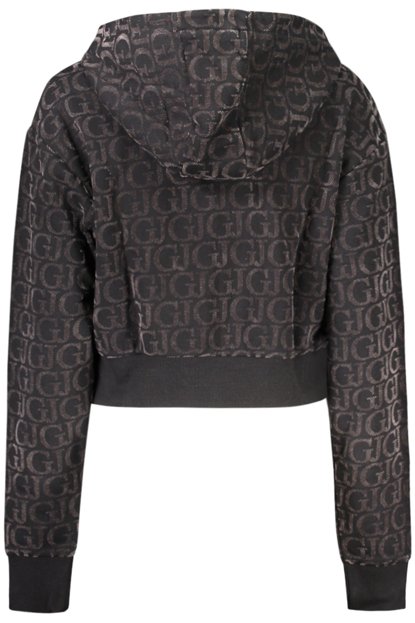 V4RQ14KC2W0_NEP0FK – Stylisches Damen Kapuzen-Sweatshirt in Schwarz mit Kontrastdetails – Größe: XS – Farbe: Nero