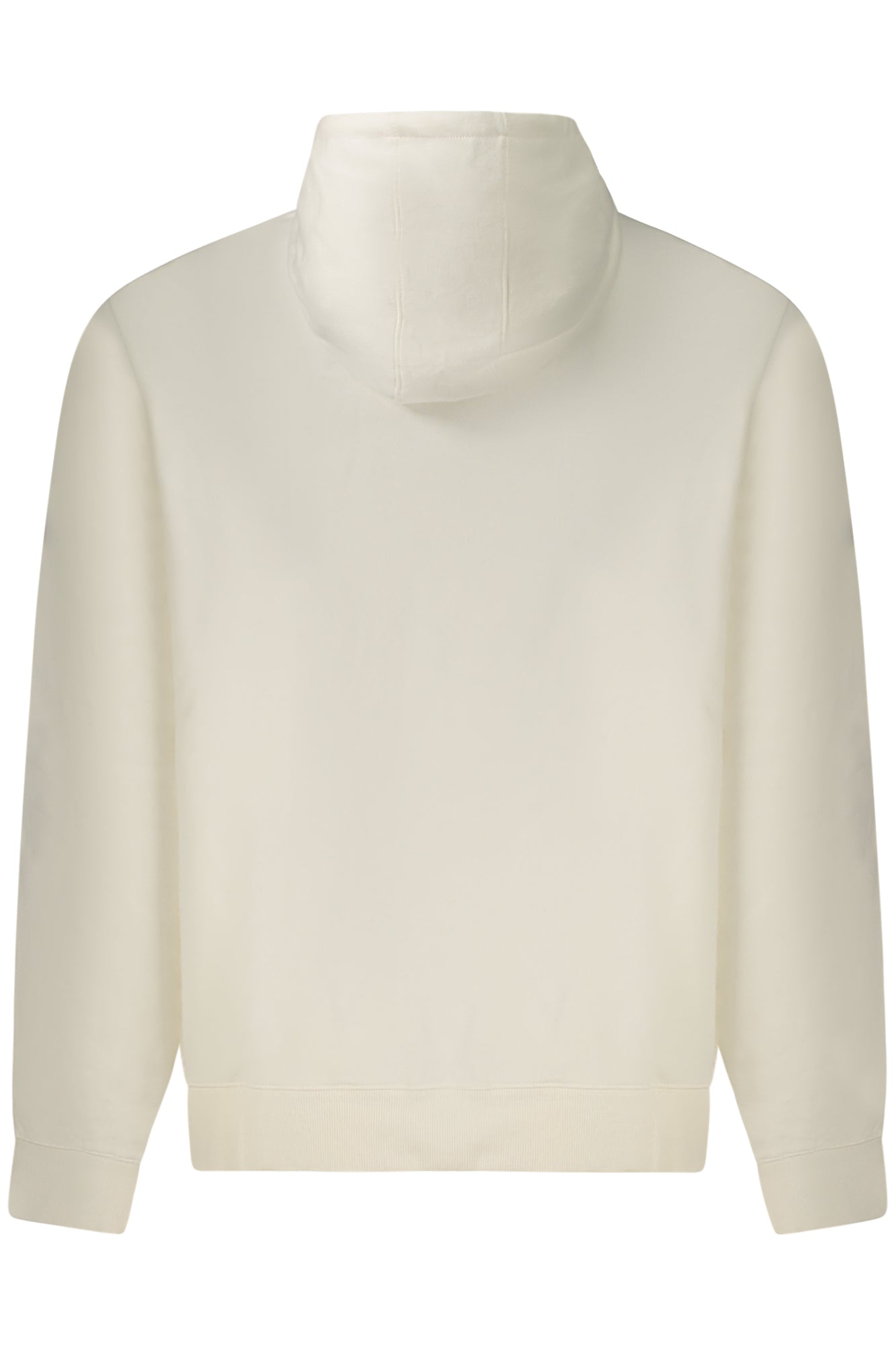 M4BQ45K9YH1_BIG018 – Weißes Herren Sweatshirt: Nachhaltiger Komforthit mit Kapuze – Größe: M, L – Farbe: Bianco