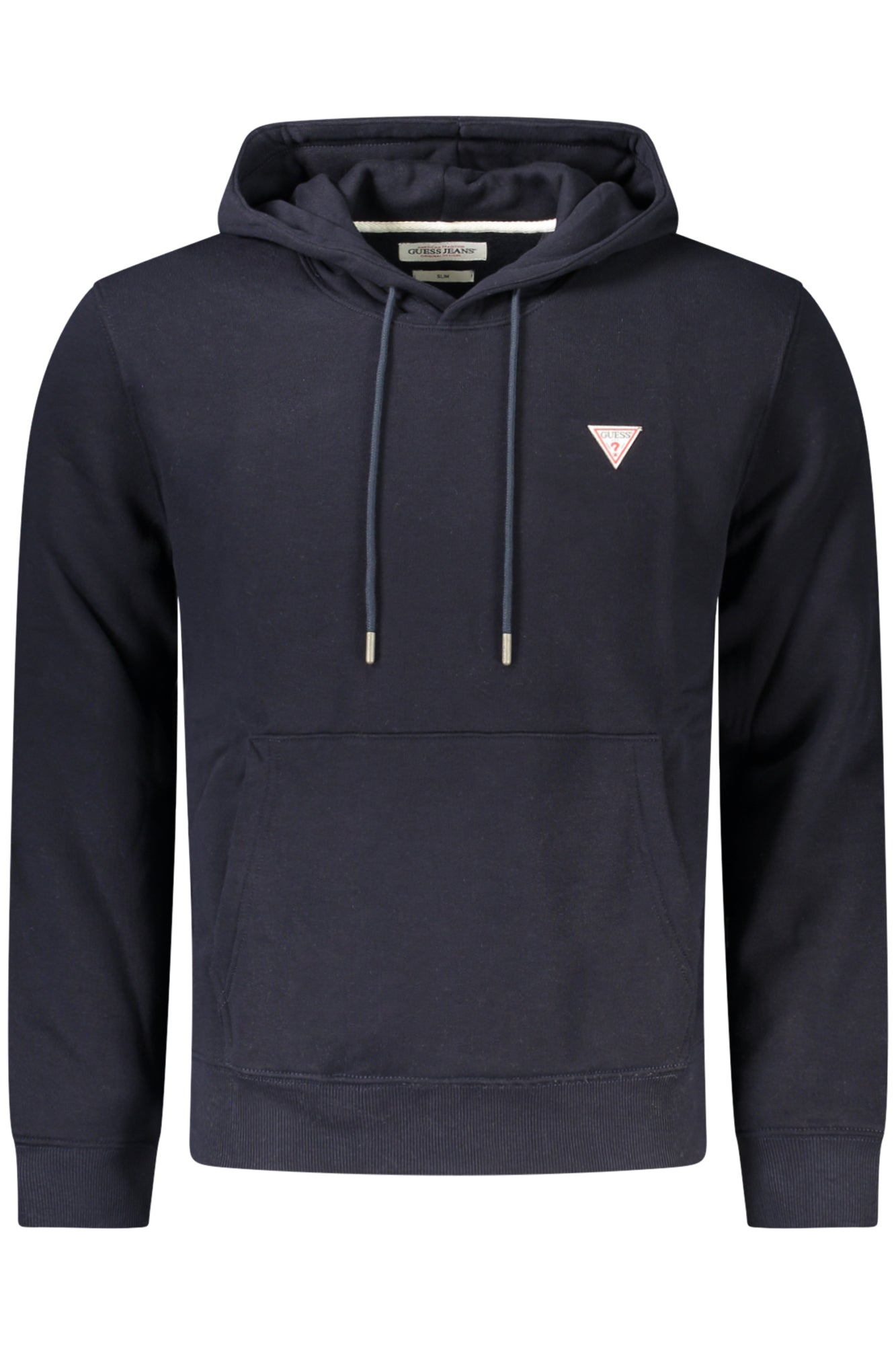 M4YQ22K9V31_BLA71W – Herren Blaues Sweatshirt: Slim Fit Hoodie mit Tasche & Bio-Baumwolle – Größe: S, M, L, XL, 2XL – Farbe: Blu