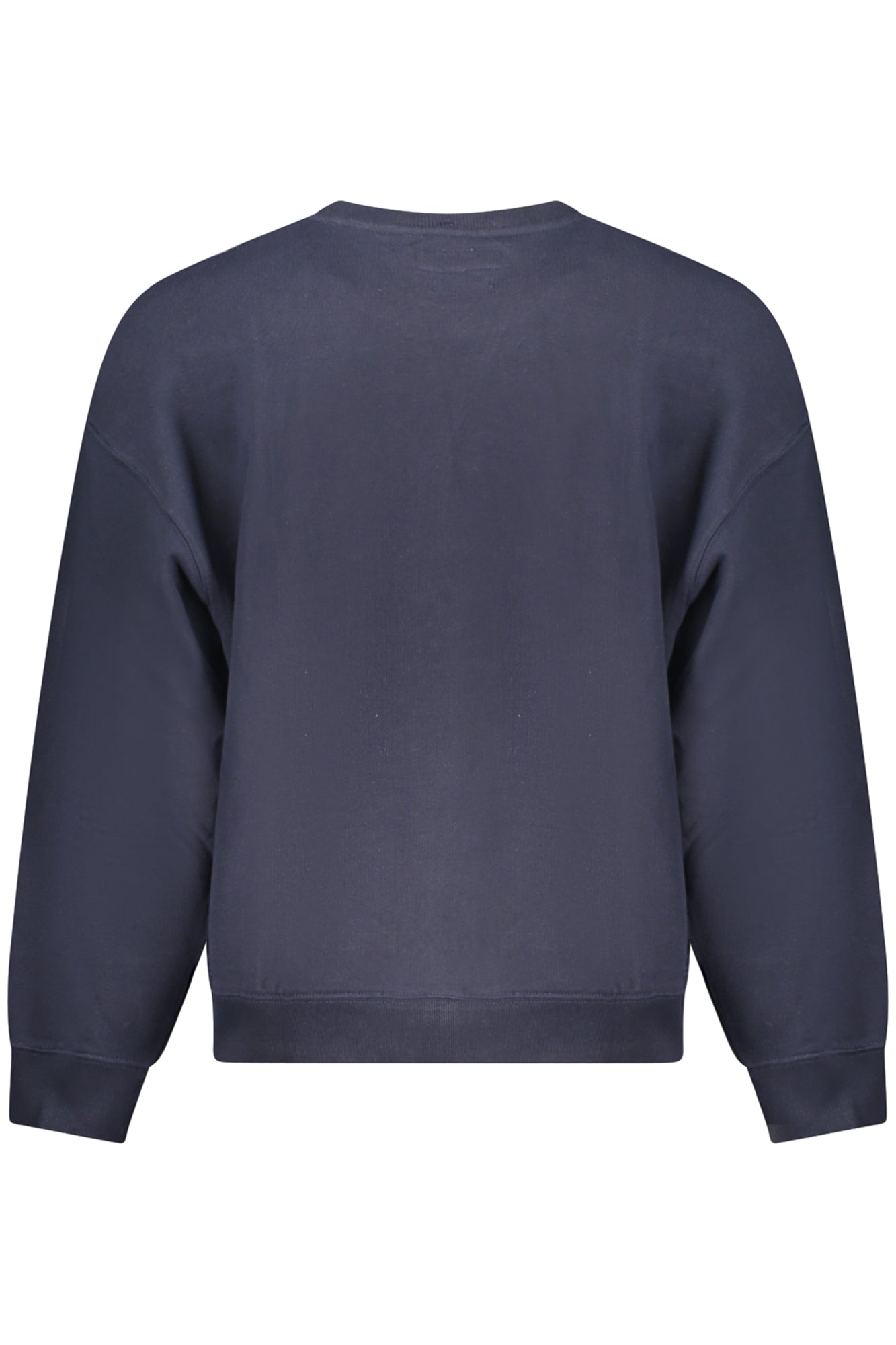 M5RQ35KCPR1_BLA71W – Oversize Herren Sweatshirt Blau - Fleece, Langarm, Rundhals – Größe: XS, S, M, L – Farbe: Blu