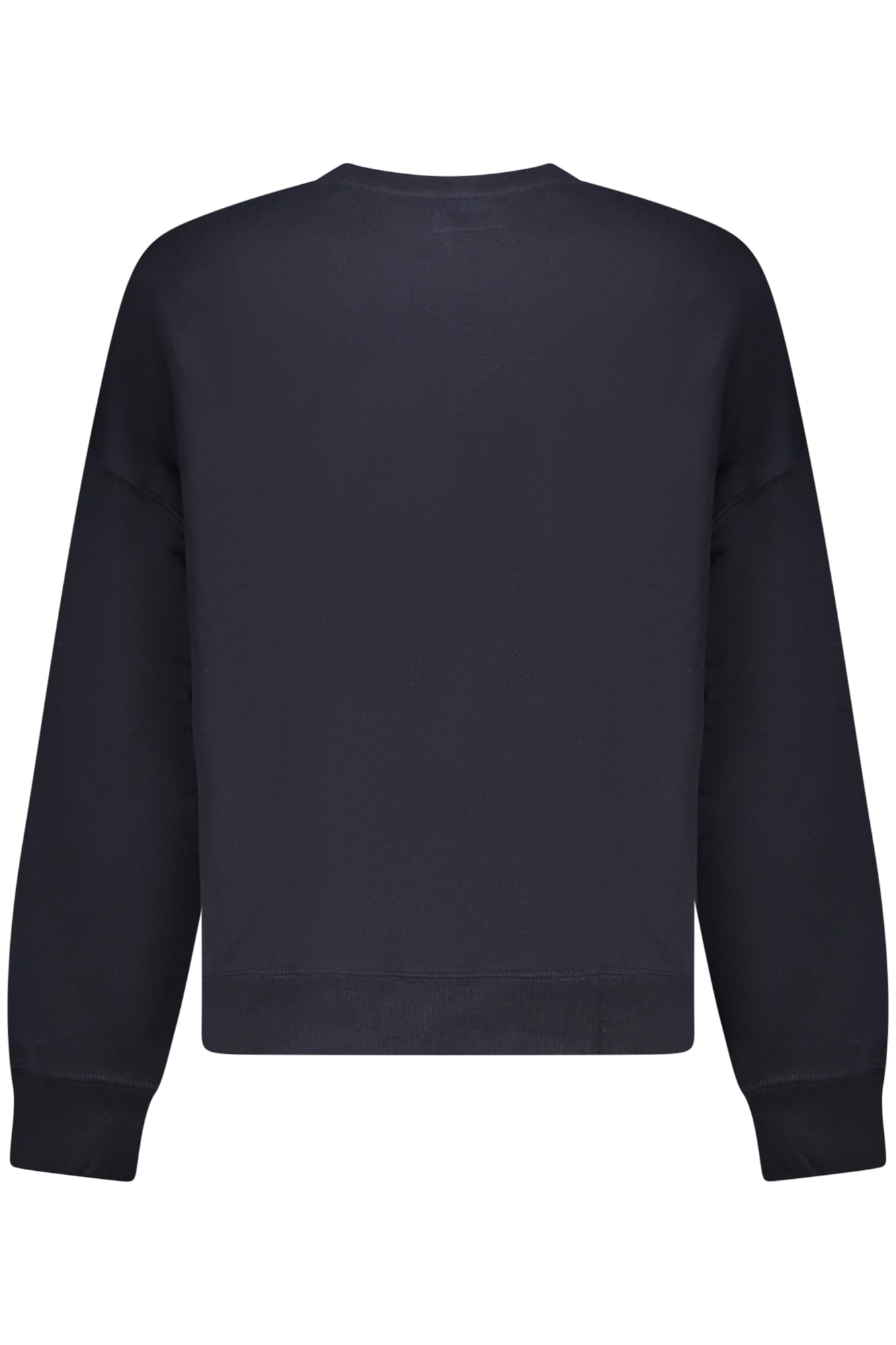 M4YQ21K9V31_BLA71W – Langarm Herren-Sweatshirt Blau Übergröße aus Bio-Baumwolle – Größe: S, M, L, XL, 2XL – Farbe: Blu
