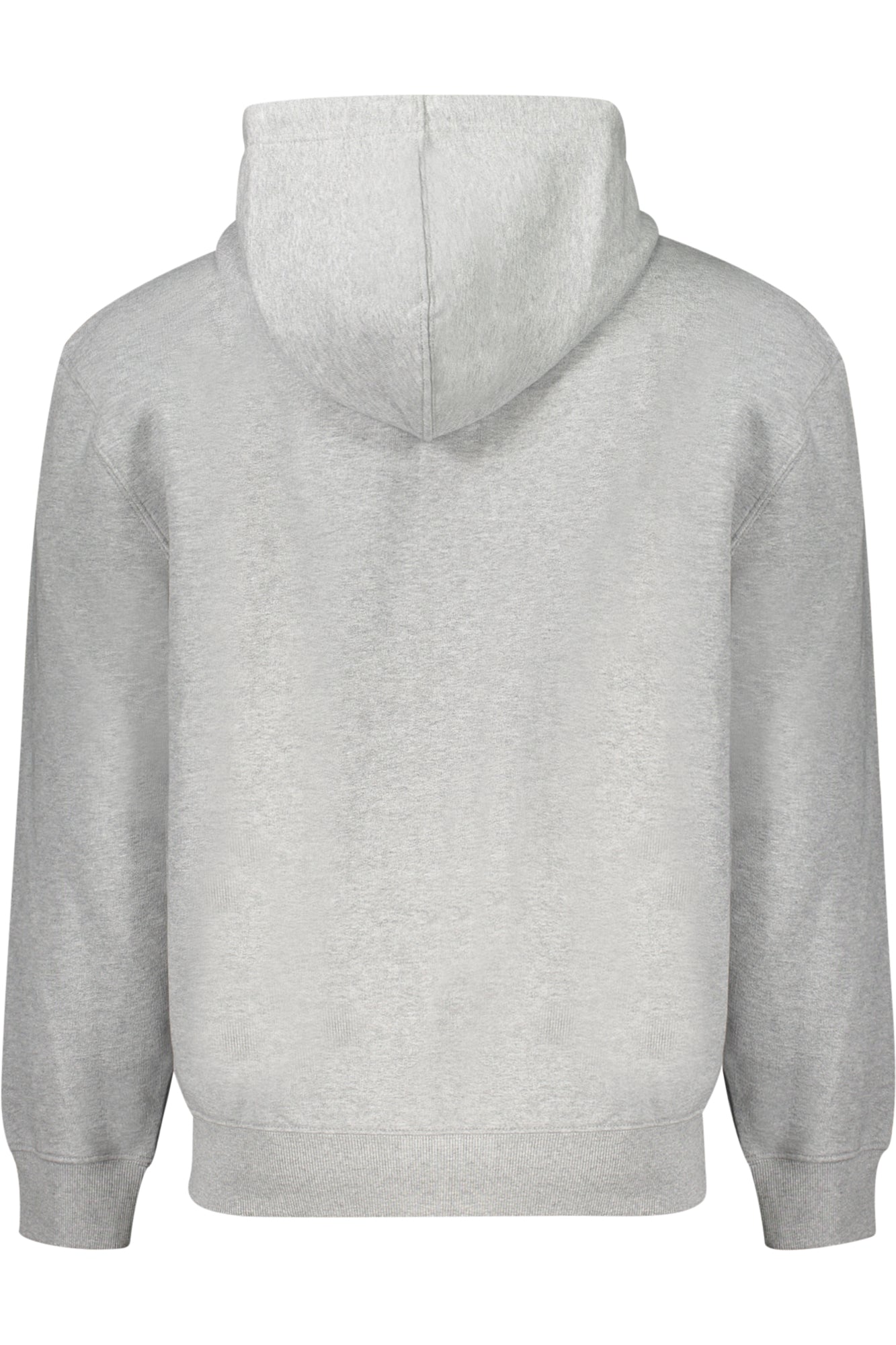 M4YQ23K9V31_GRH90Z – Herren Kapuzenpullover Grau - Gefüttert, Stickerei & Kängurutasche – Größe: M, L, XL – Farbe: Grigio