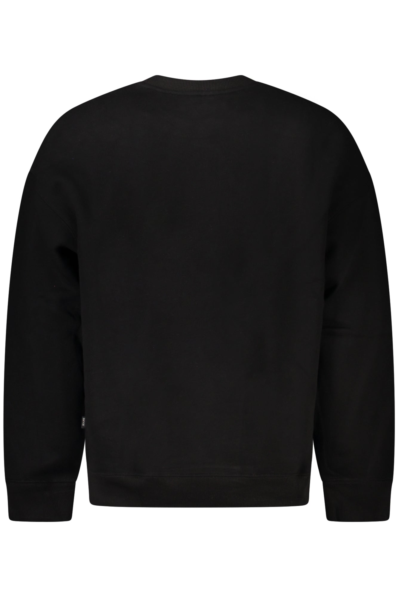 M4YQ21K9V31_NEJBLK – Herren Oversize Sweatshirt Schwarz aus Bio-Baumwolle mit Druck – Größe: S, M, L, XL, 2XL – Farbe: Nero