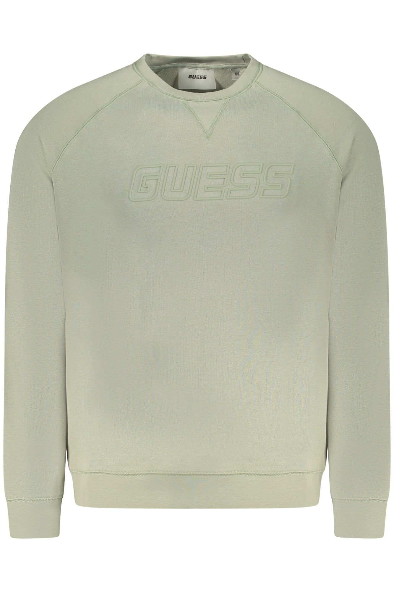 Z4YQ16K9V31_VEG855 – Grünes Herren Sweatshirt ohne Reißverschluss – Gefüttert & Stylisch – Größe: XS, S, M, L – Farbe: Verde