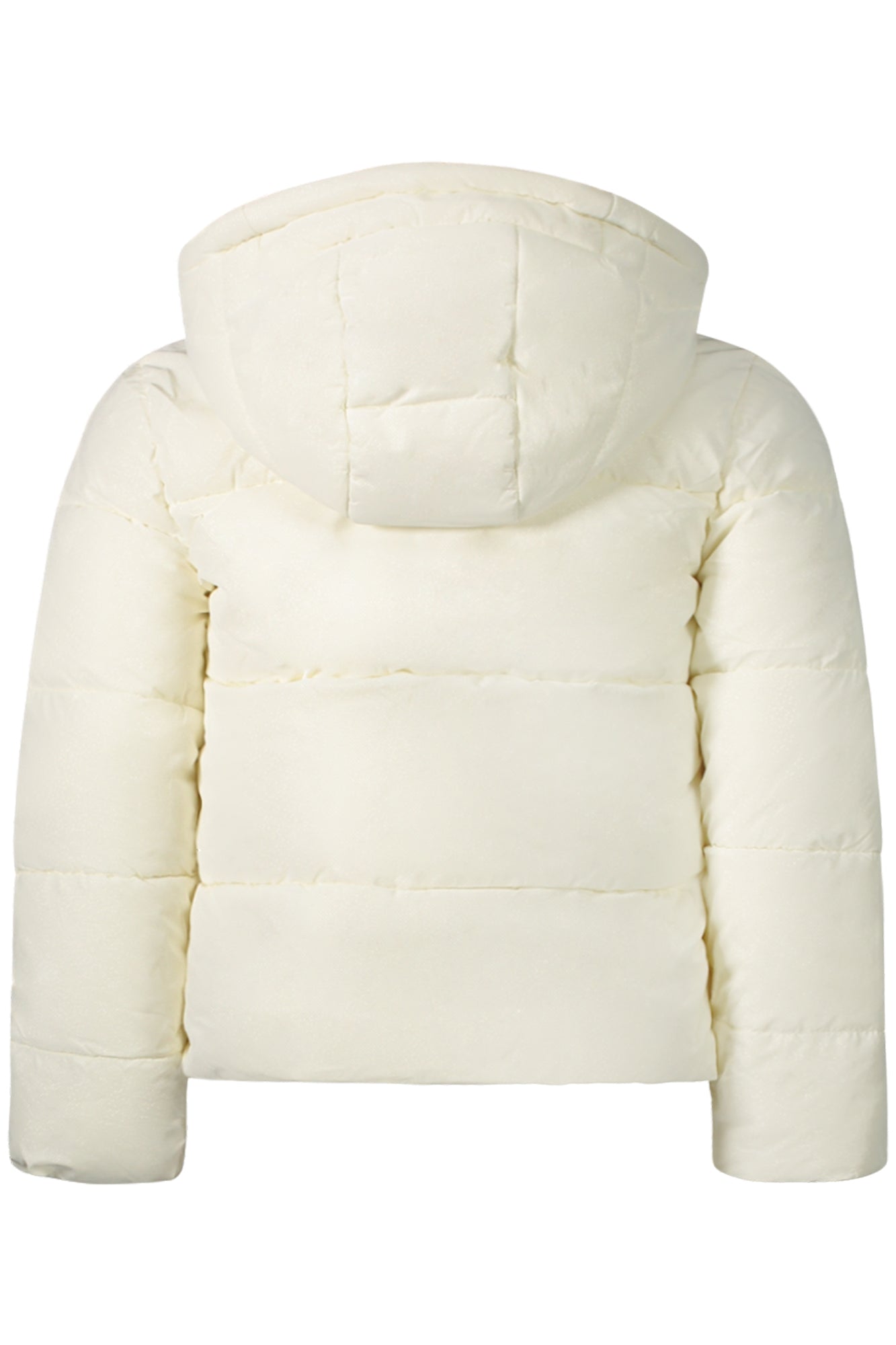 K4BL01WGIW0_BIG012 – Mädchenjacke mit Kapuze, Weiß: Praktisch mit Taschen & Details – Größe: 7A, 14A, 6A, 8A, 5A, 3A, 4A, 12A, 10A – Farbe: Bianco