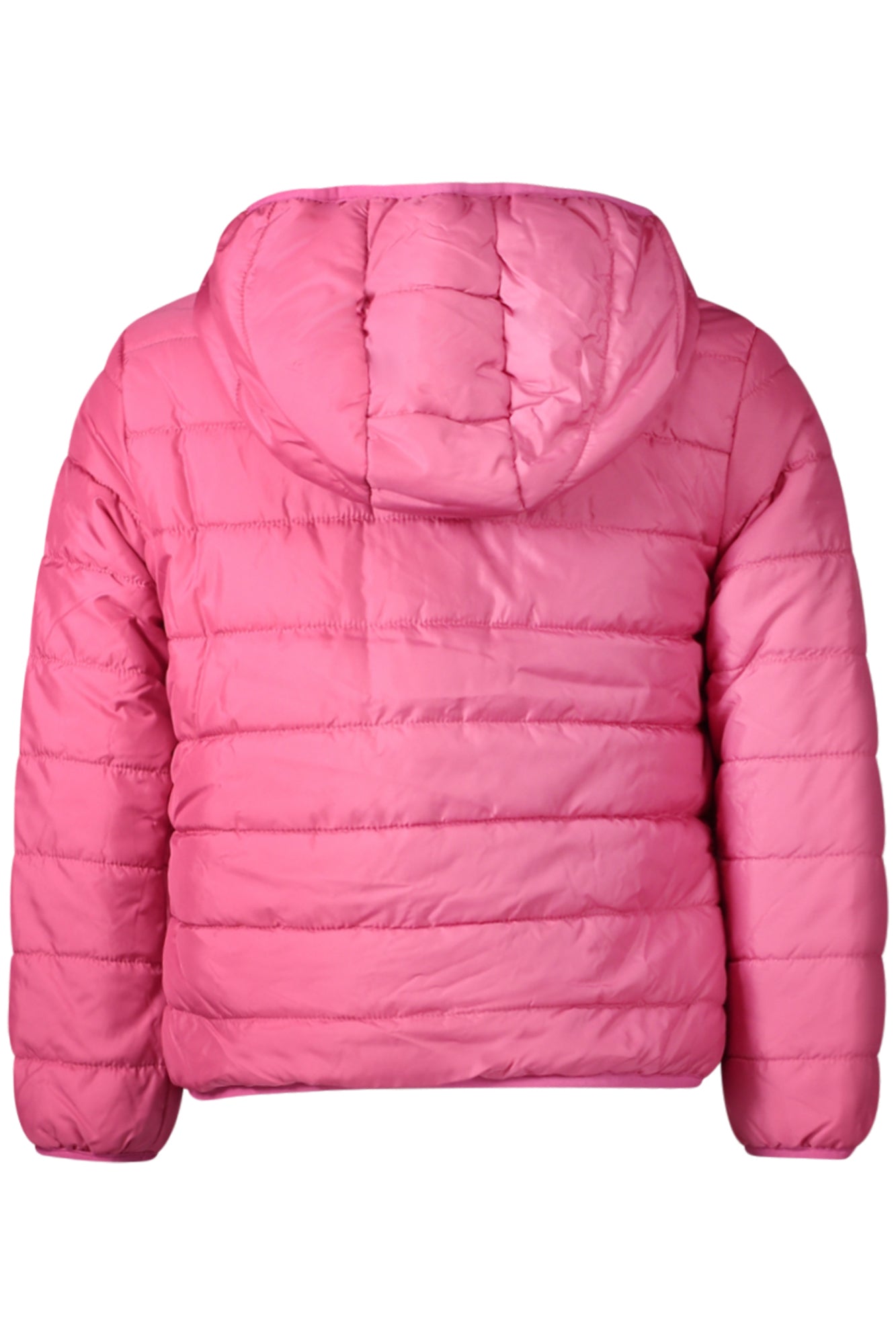 H4BT03WCFM0_RSG6M4 – Rosa Mädchenjacke mit Kapuze und Reißverschluss - Trendy & Praktisch – Größe: 5A, 6A, 4A, 3A – Farbe: Rosa