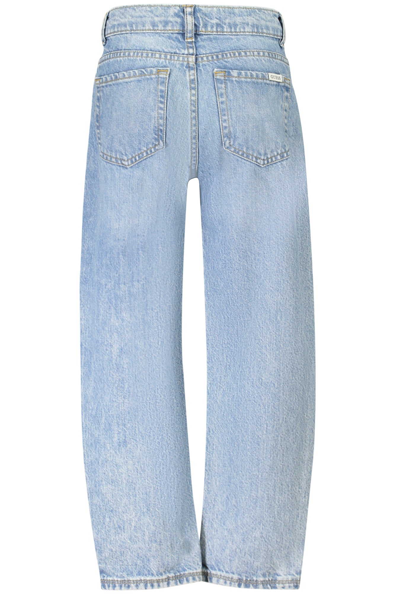 N4BA00D45E0_AZSRYH – Stylische Mädchen-Jeans in Hellblau mit verstellbarem Innengummizug – Größe: 5A, 7A, 4A, 3A, 6A – Farbe: Azzurro