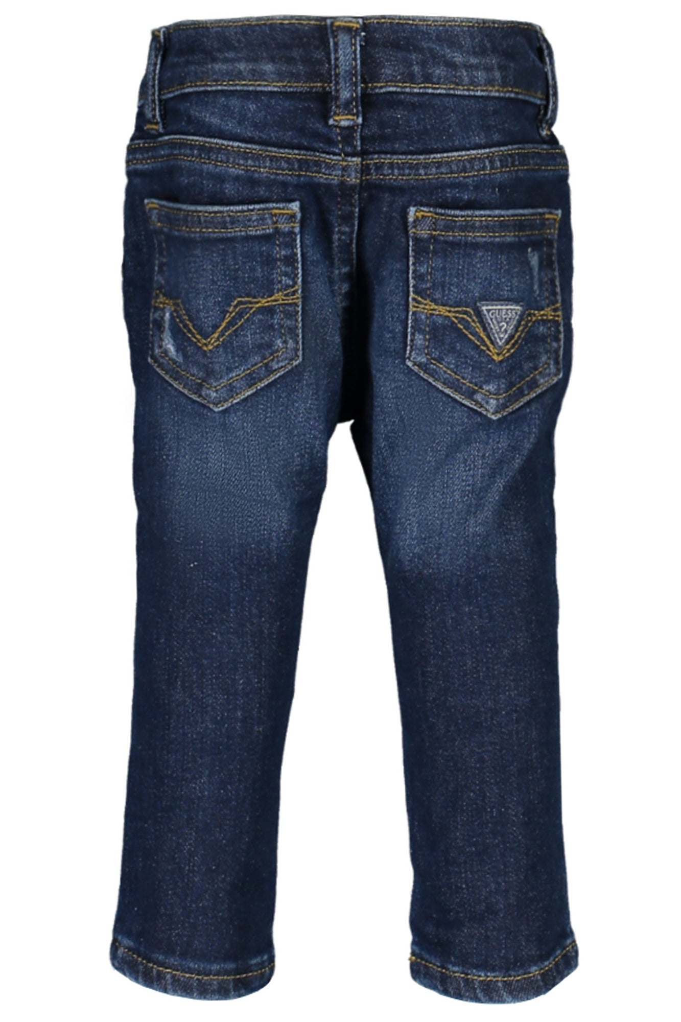 N3BA11D4GV0_BLJPNW – Kinder Slim Fit Jeans Blau - Washed Look, Verstellbar, Bio-Baumwolle – Größe: 12M, 18M, 24M, 3-6M, 4A, 7A – Farbe: Blu