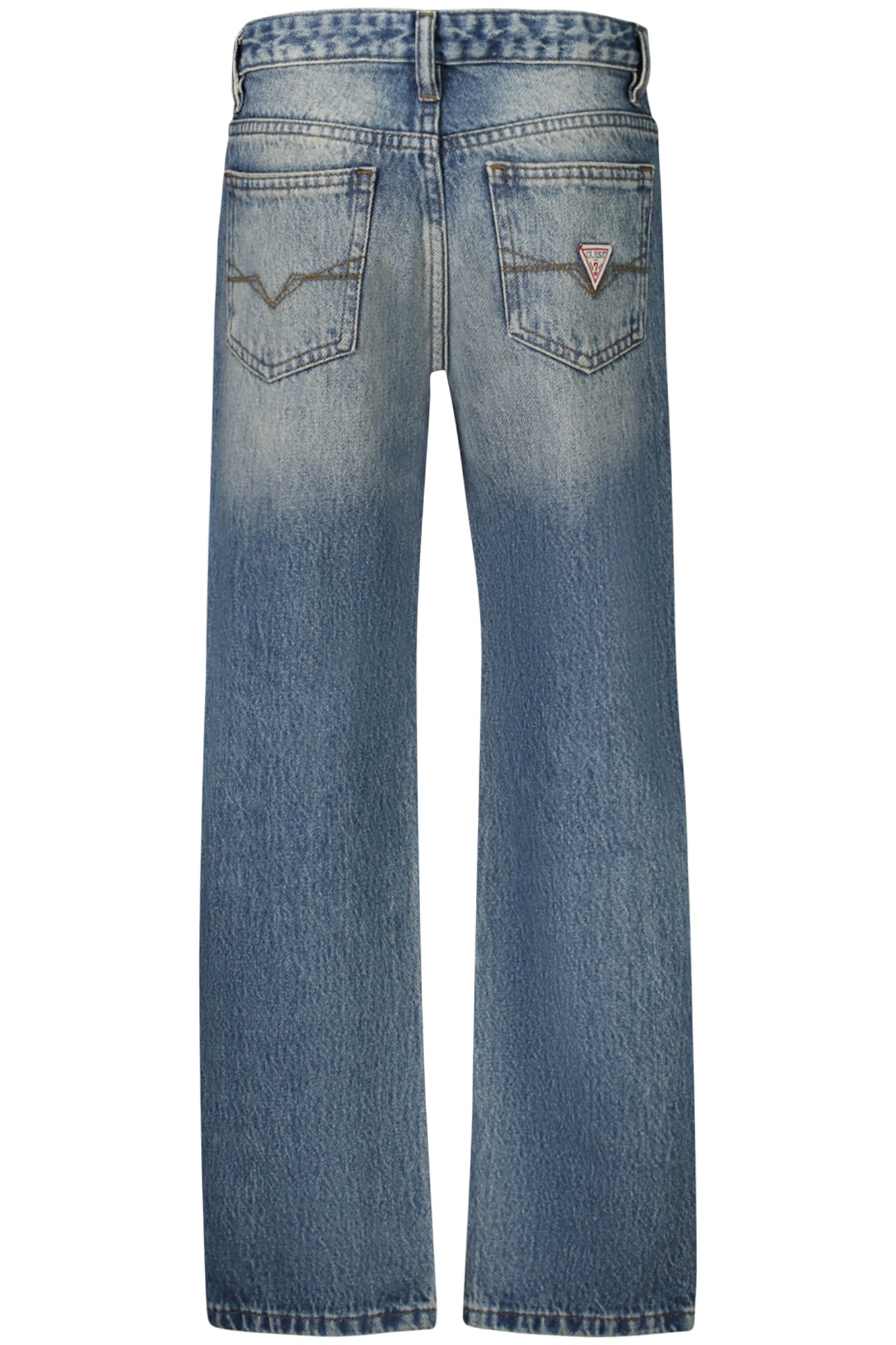 L4BA07D5D70_BLDRTH – Kinder-Jeans Blau: Verstellbarer Bund, Used-Look, 5 Taschen – Größe: 10A, 16A, 14A, 8A, 12A – Farbe: Blu