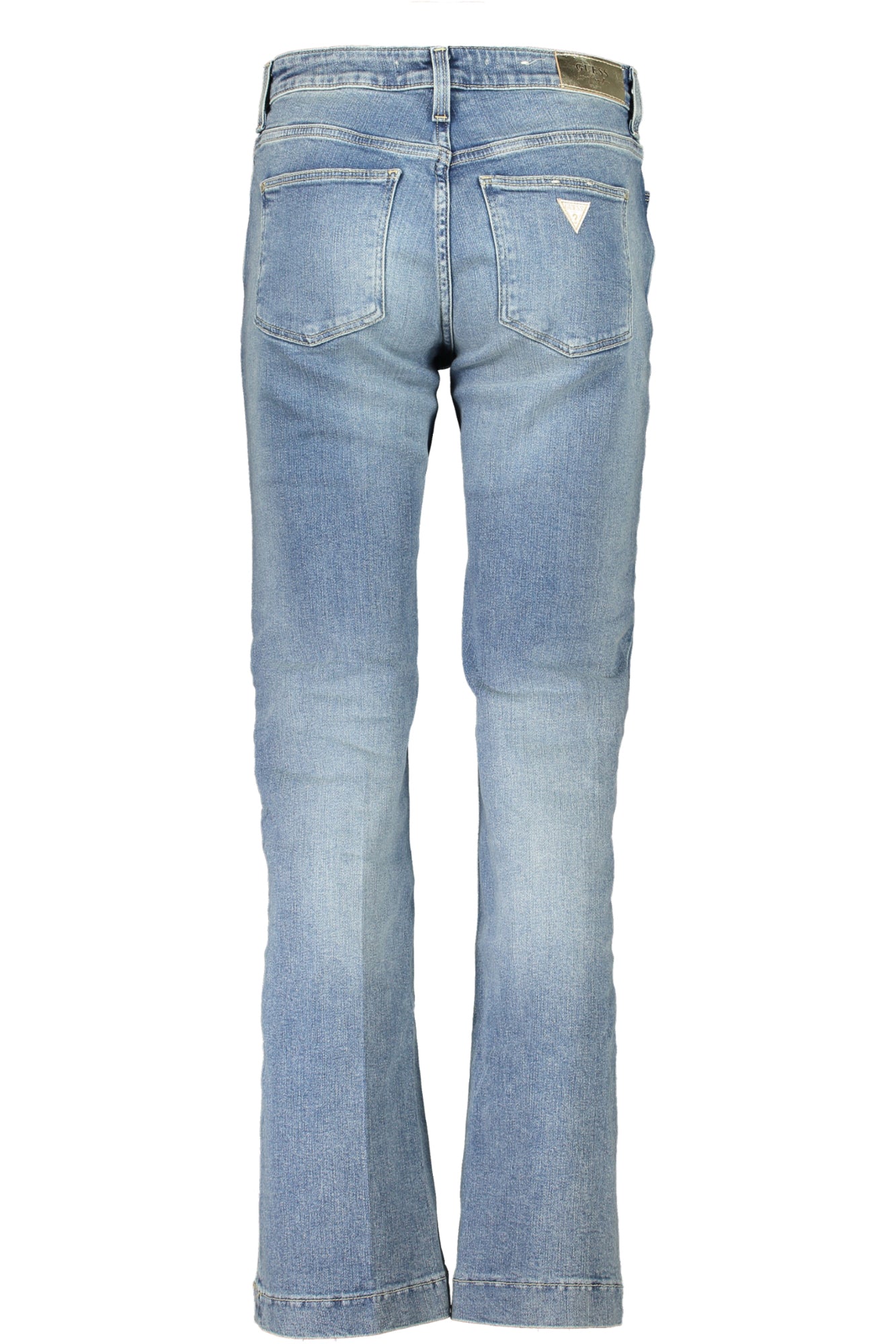 W3YA59D52Q1_AZMULG – Damen Denim Jeans aus Bio-Baumwolle: Weites Bein, Ausgewaschenes Blau – Größe: 26L32, 27L32, 28L32, 31L32, 32L32 – Farbe: Azzurro