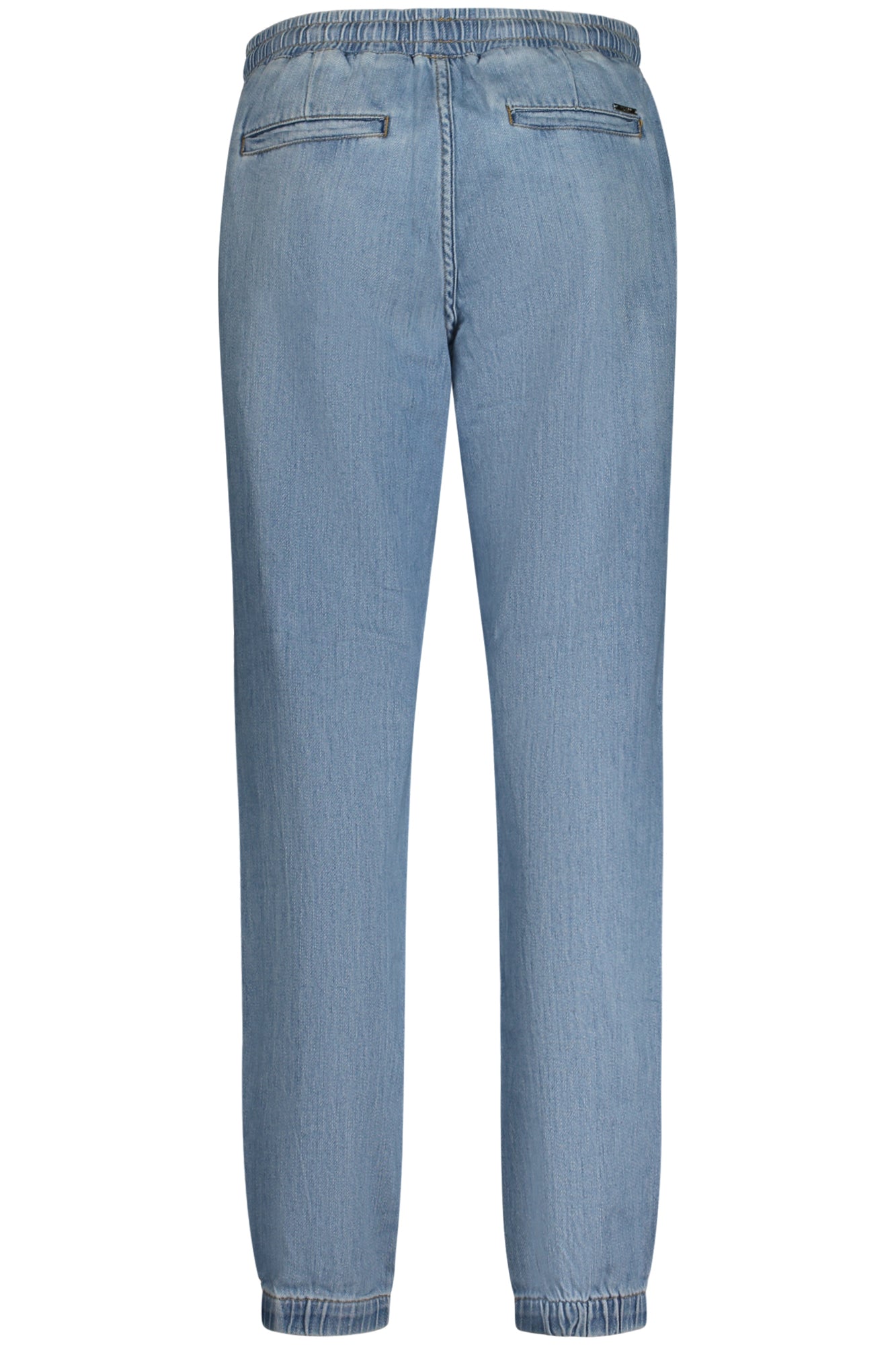 W4GA0OD58L0_AZSUP1 – Bequeme Damen-Jeans Blau mit Kordelzug und Elastikbündchen – Größe: M, XS, S – Farbe: Azzurro