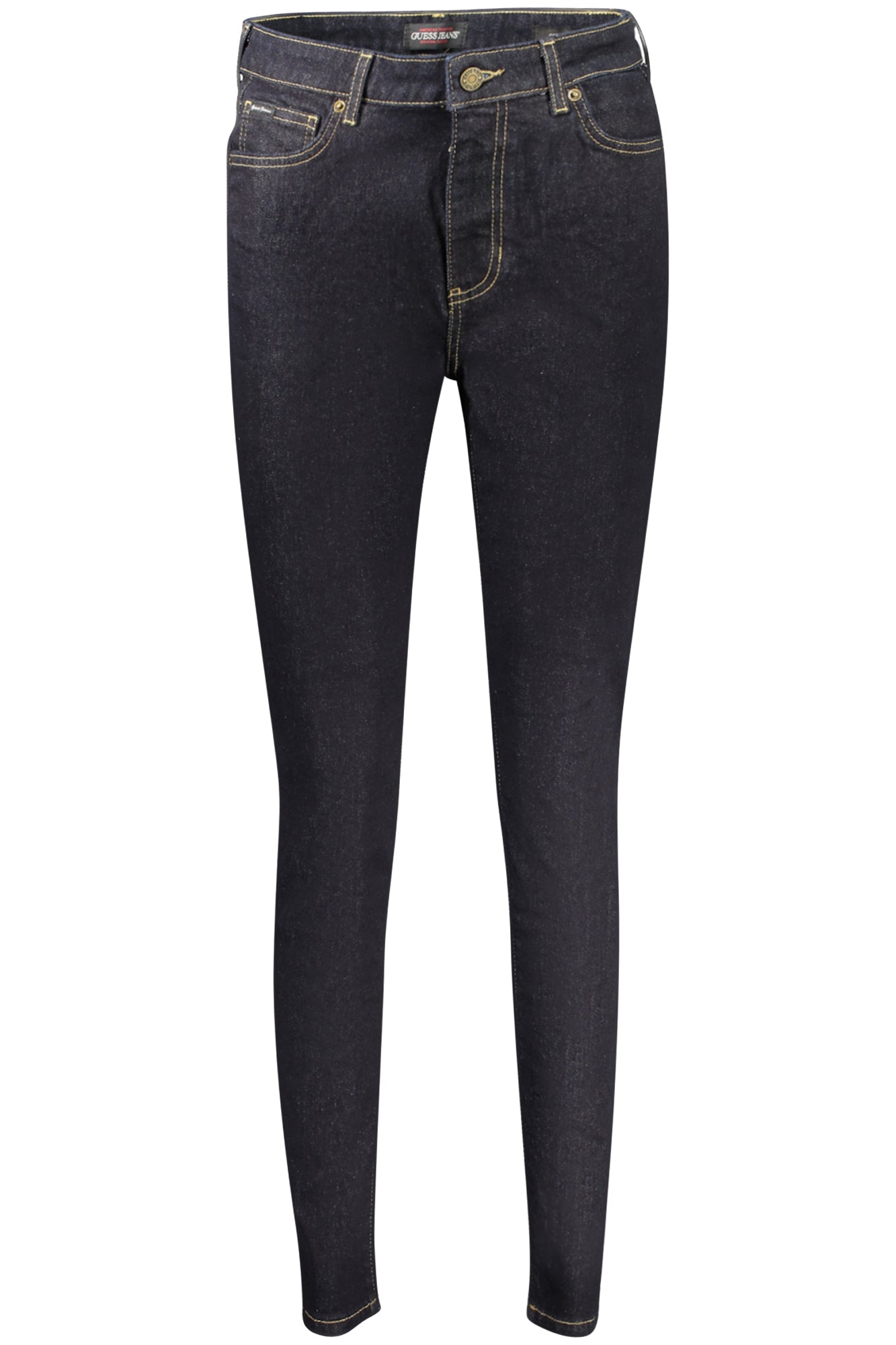 W4BA92D5CB4_BLD4IR – Damen Skinny Jeans Blau mit 5 Taschen und Reißverschluss – Größe: 25L30, 26L30, 27L30, 28L30, 29L30, 30L30, 32L30 – Farbe: Blu