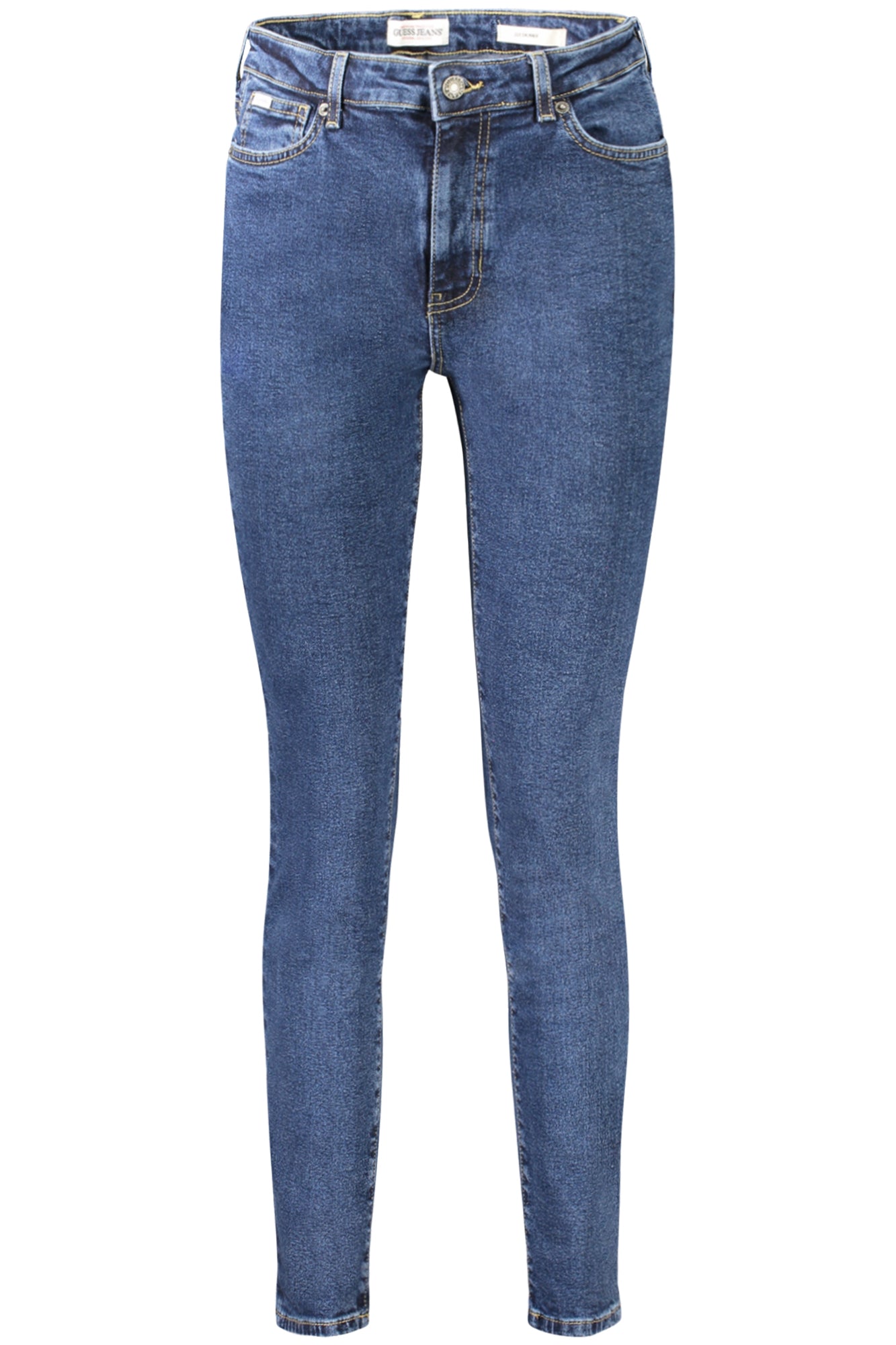 W4YA92D5CB2_BLM3DW – Stylische Damen-Jeans Skinny Blau mit 5-Taschen-Design – Größe: 25L30, 26L30, 27L30, 28L30, 29L30, 30L30, 32L30 – Farbe: Blu