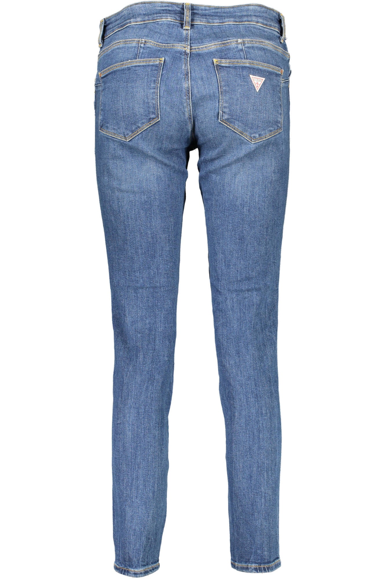 W1YAJ2D4GV2_BLU_CRM2 – Damen Skinny Jeans in Blau mit Reißverschluss & recycelter Baumwolle – Größe: 25 L30 – Farbe: Blu