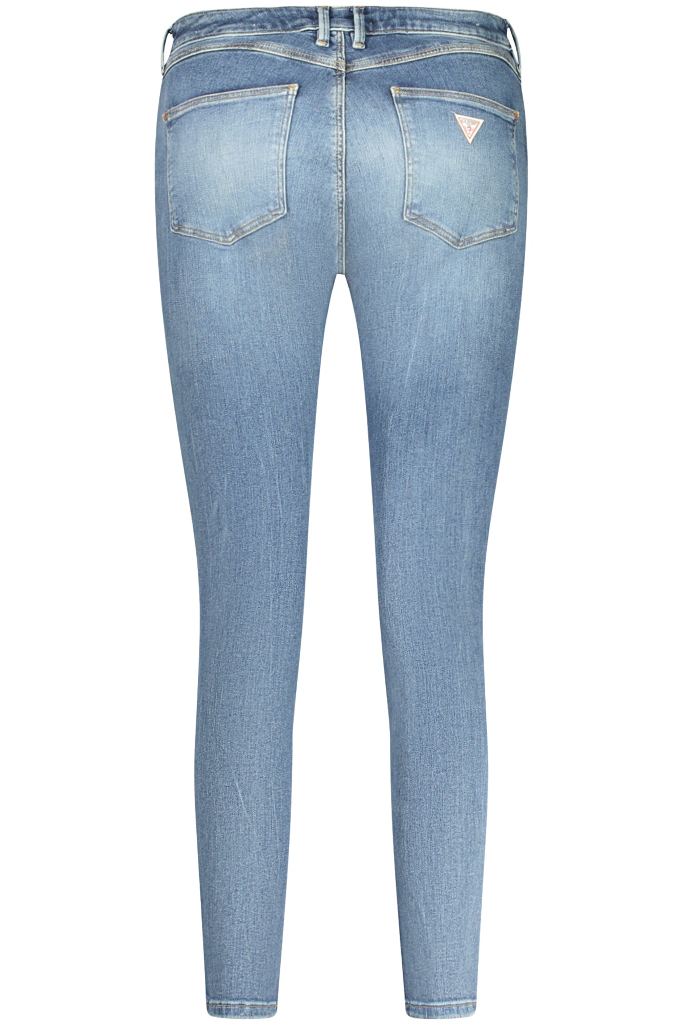 W2YA46D4Q02_BLCMD1 – Nachhaltige Damen Skinny Jeans Blau - High Waist Denim mit Logo – Größe: 25L29, 26L29, 27L29, 28L29, 29L29, 30L29, 31L29 – Farbe: Blu