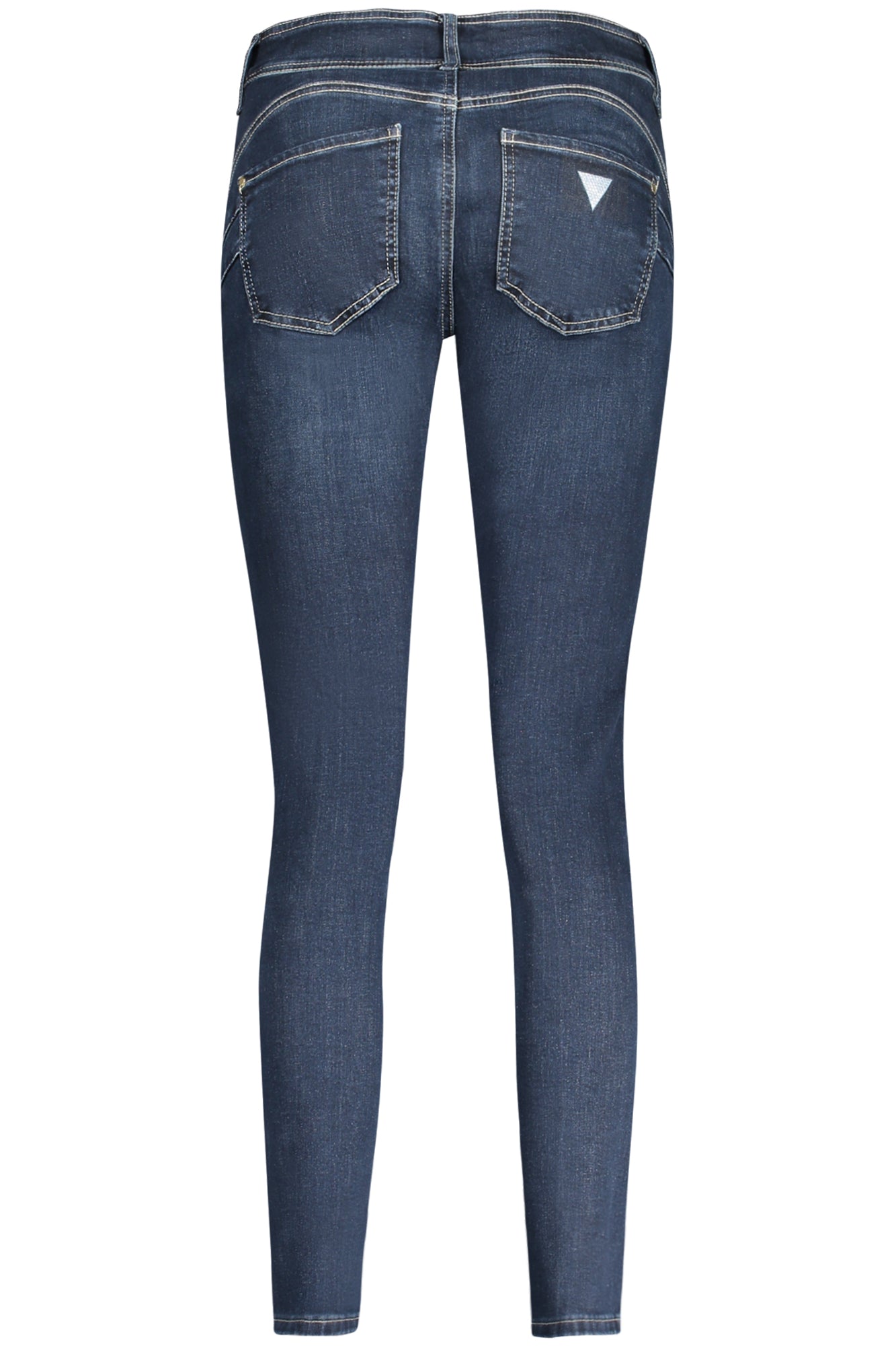 W4RA34D59F1_BLTWND – Damen Blue Skinny High Jeans: Nachhaltiger Denim mit Details – Größe: 26L29, 27L29, 28L29, 29L29, 30L29, 31L29, 32L29 – Farbe: Blu