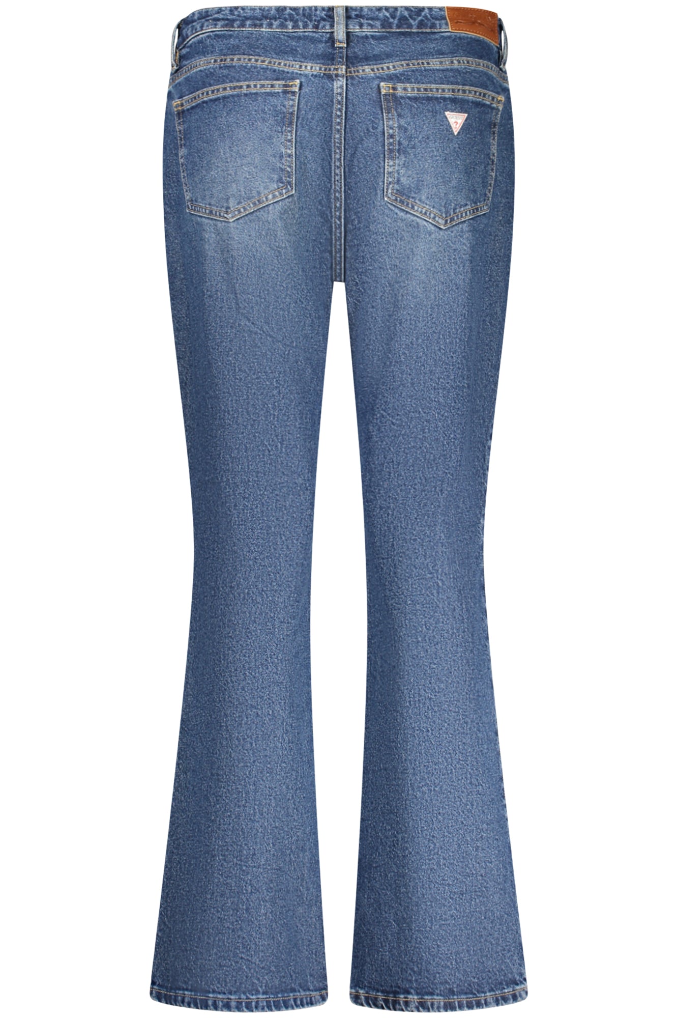 W5RA1SD5M44_BLGJWM – Bootcut Damenjeans Blau mit Used-Effekt und 5-Taschen-Design – Größe: 24L32, 25L32, 26L32, 27L32, 28L32, 29L32, 30L32, 31L32 – Farbe: Blu