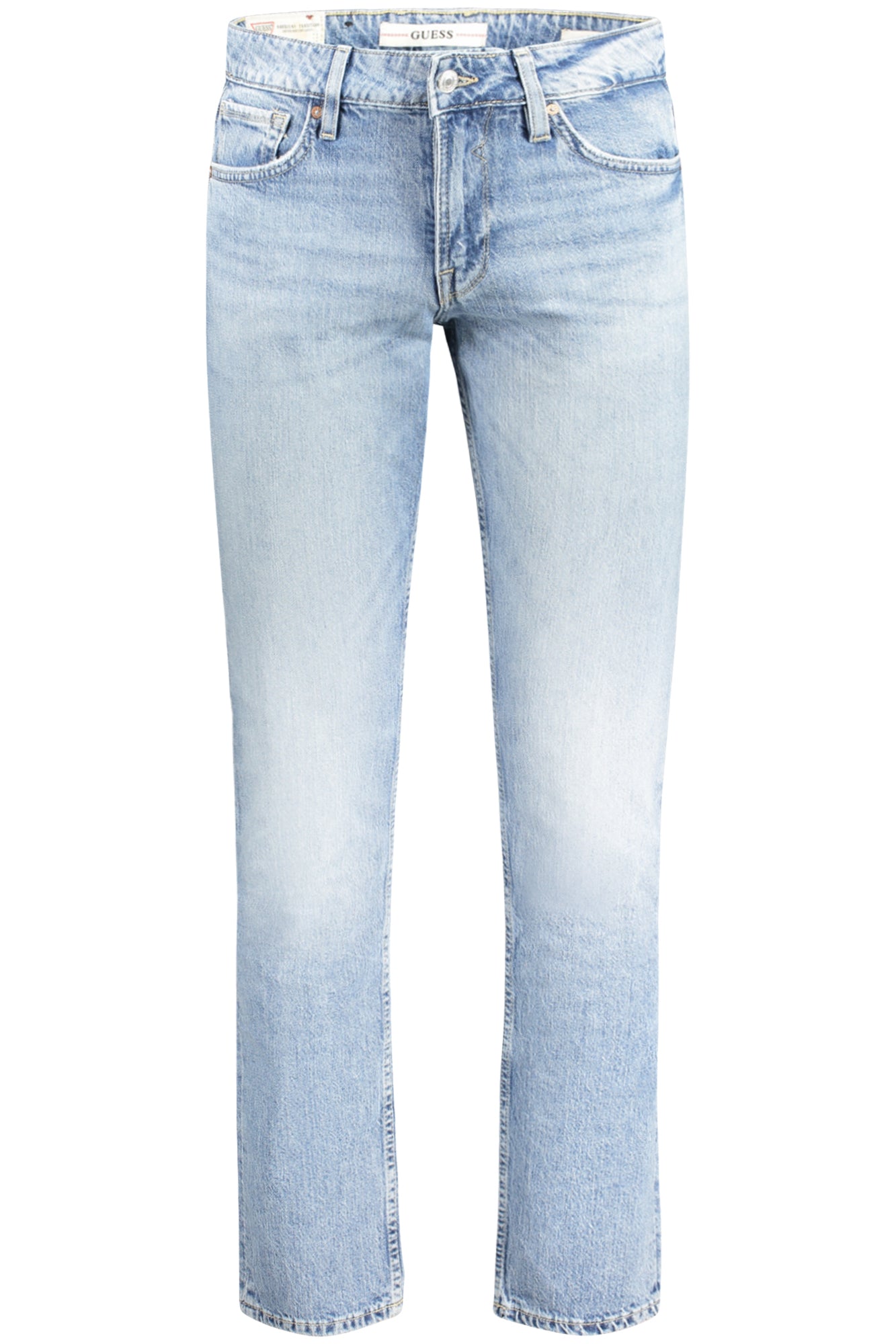 M4RAS2D58M3_AZR8TE – Herren Slim Tapered Jeans in Blau aus Recycelter Baumwolle – Größe: 30L32, 31L32, 32L32, 33L32, 36L32, 29L32, 34L32 – Farbe: Azzurro