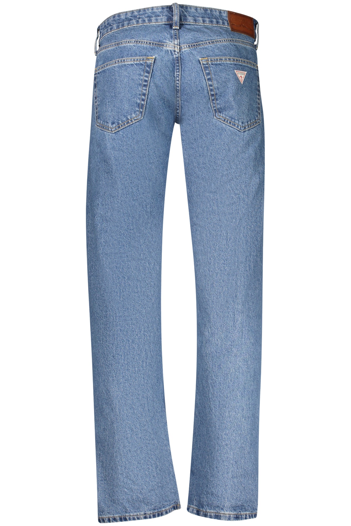 M5YA1BD633A_BLIAMW – Herren-Denimjeans Blau, Gerader Schnitt, 5 Taschen, Reißverschluss – Größe: 28L32, 30L32, 32L32, 34L32, 36L32, 38L32 – Farbe: Blu
