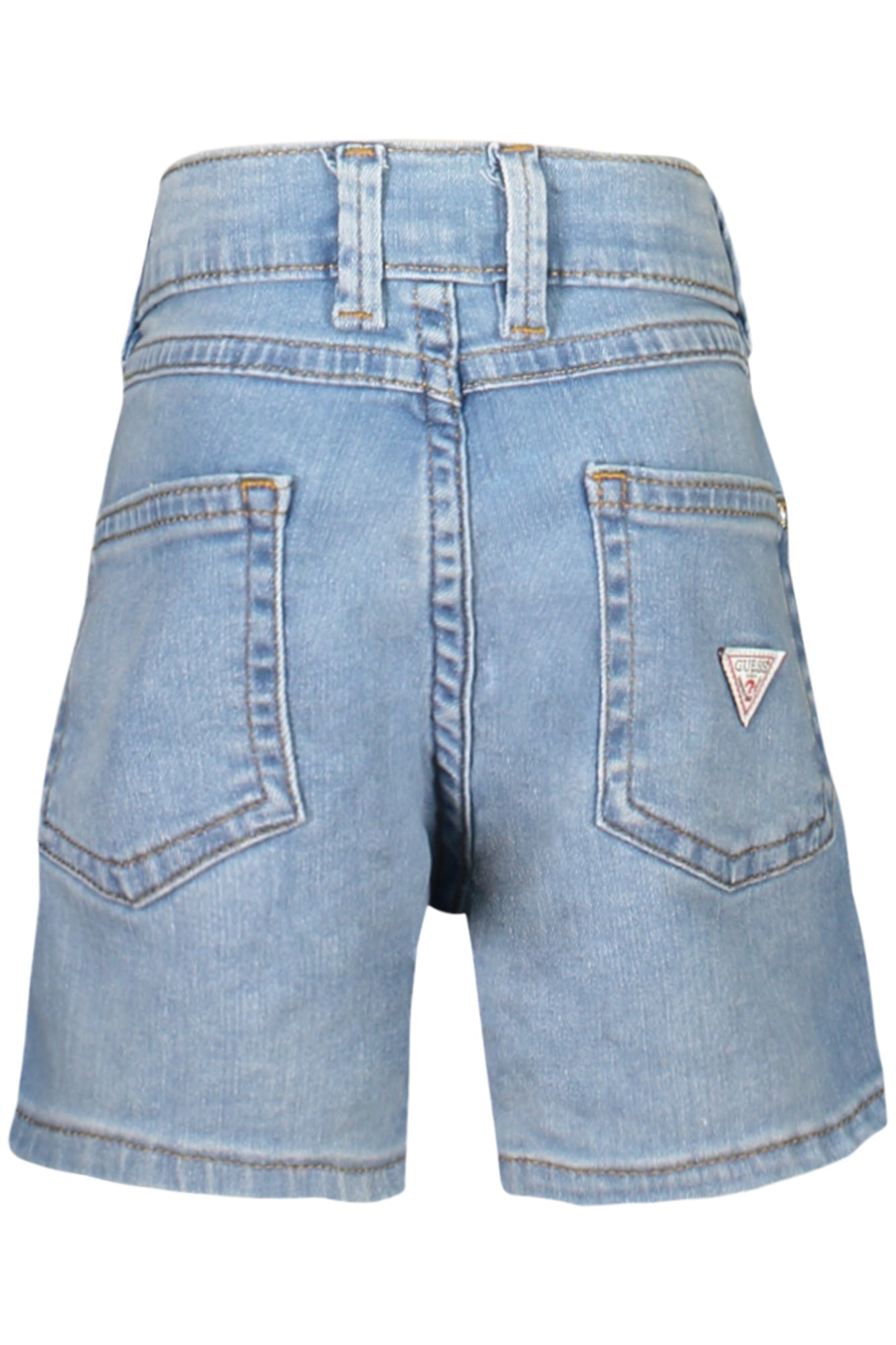 K4RD09D4CA0_AZEDDW – Mädchen Jeansshorts Blau - Verstellbarer Bund & Used-Look – Größe: 4A, 3A, 2A, 5A, 7A, 6A – Farbe: Azzurro