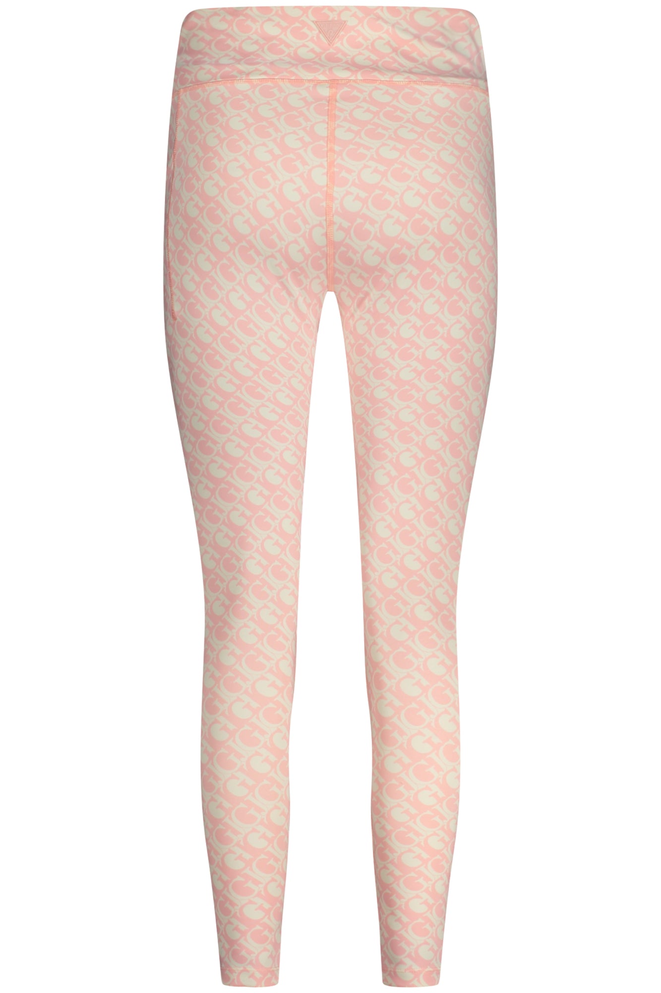 V4RB16MC03W_RSP69U – Rosa Damen-Leggings mit hohem Bund und Seitentasche – Elastisch und stylish – Größe: XS, S, M – Farbe: Rosa