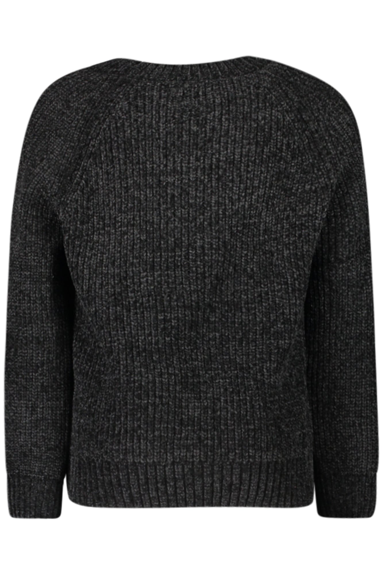 L4BR07Z39O0_NEJBLK – Kinderpullover Schwarz aus Chenille mit Applikation und Logo – Größe: 12A, 10A, 14A, 16A, 8A – Farbe: Nero