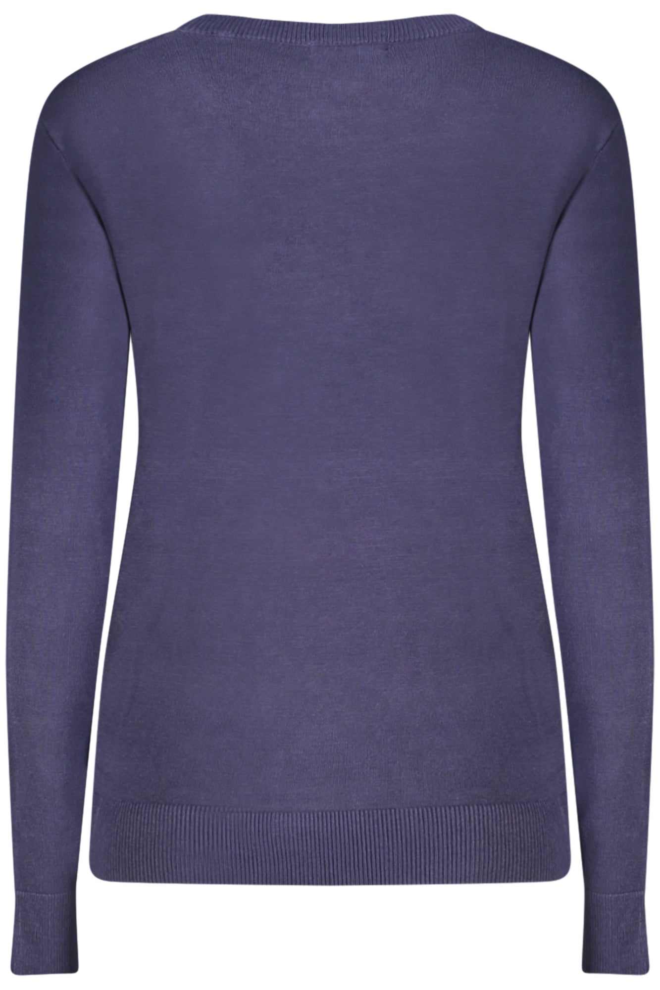 W5BR40Z2NQ2_BLG77G – Damenpullover Blau - Stickerei & Strass - Elegantes Langarmshirt – Größe: S, M, L, XL, 2XL – Farbe: Blu