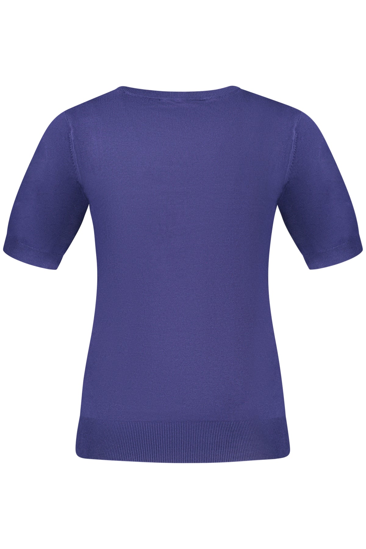 W4GR23Z2NQ2_BLG7K5 – Damenpullover Blau mit Strass & Applikationen - Eleganz pur – Größe: XS, S, M, L – Farbe: Blu