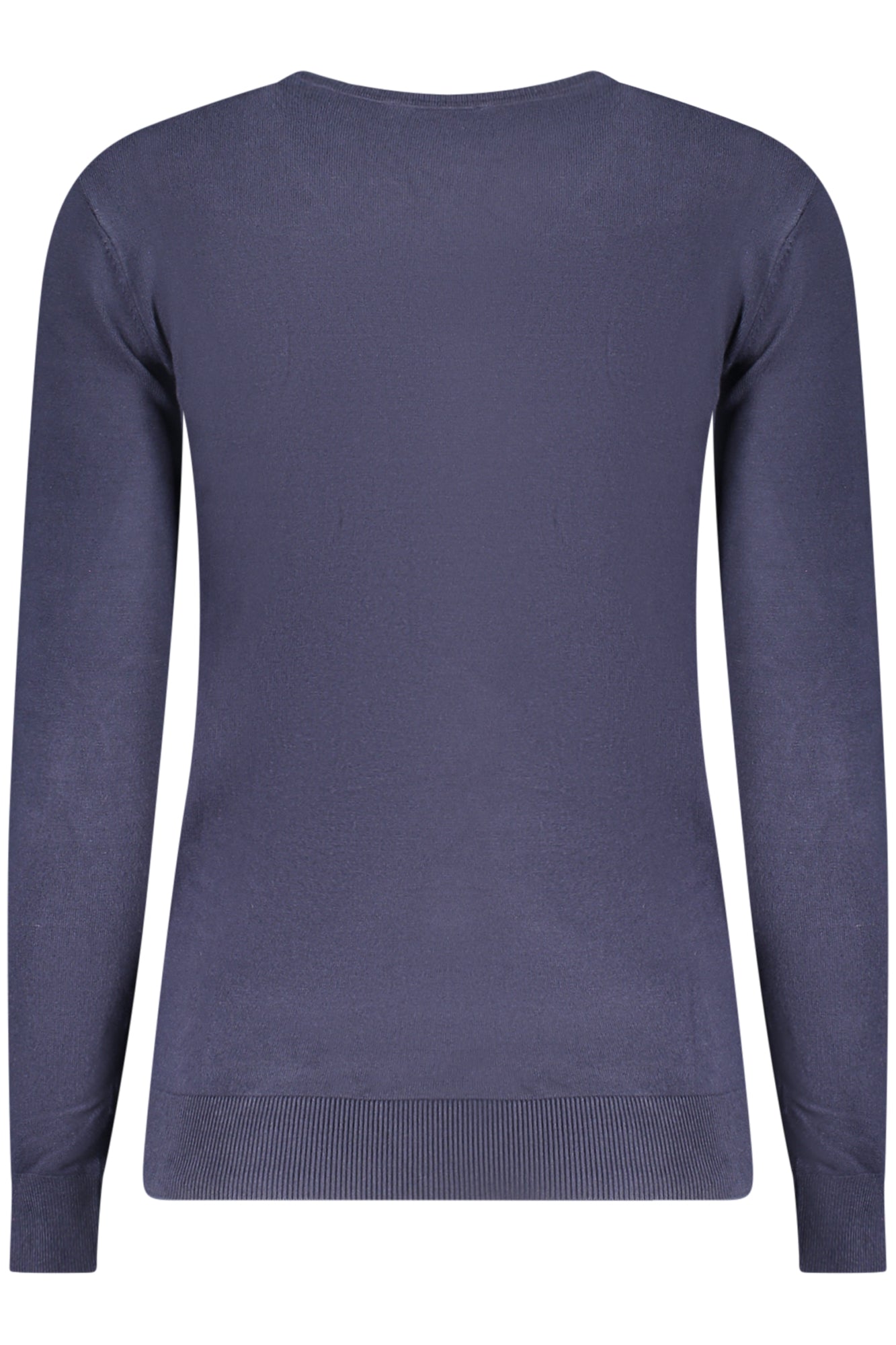 W5BR41Z2NQ2_BLG77G – Damenpullover Blau: V-Ausschnitt, Stickerei & Strassdetails – Größe: S, M, L, XL, 2XL – Farbe: Blu