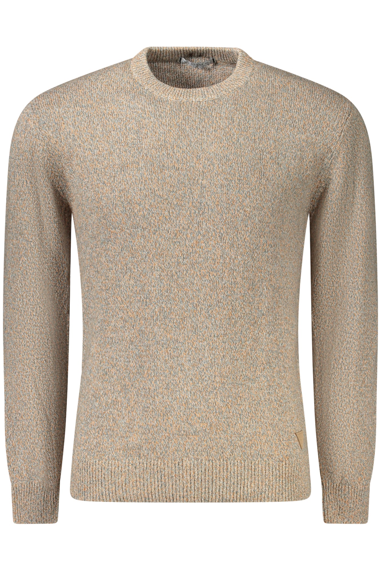 M5RR11Z3KL0_BEFN4I – Beiger Herrenpullover mit Rundhalsausschnitt und Kontrastdetails – Größe: S, M, L, XL – Farbe: Beige