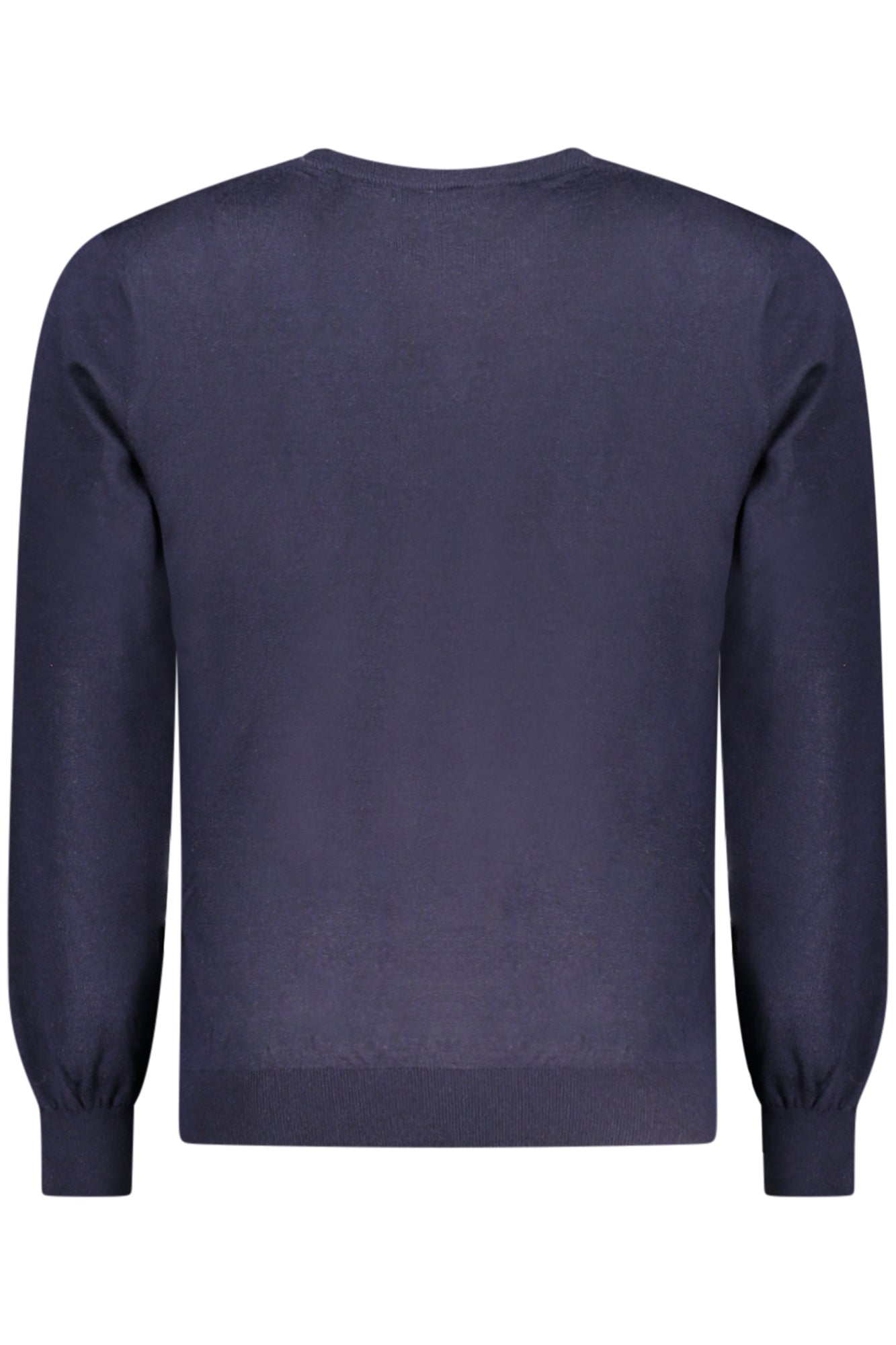M5RR37Z3LZ0_BLG7V2 – Eleganter Herrenpullover in Blau mit V-Ausschnitt und Logo – Größe: S, M, XL – Farbe: Blu