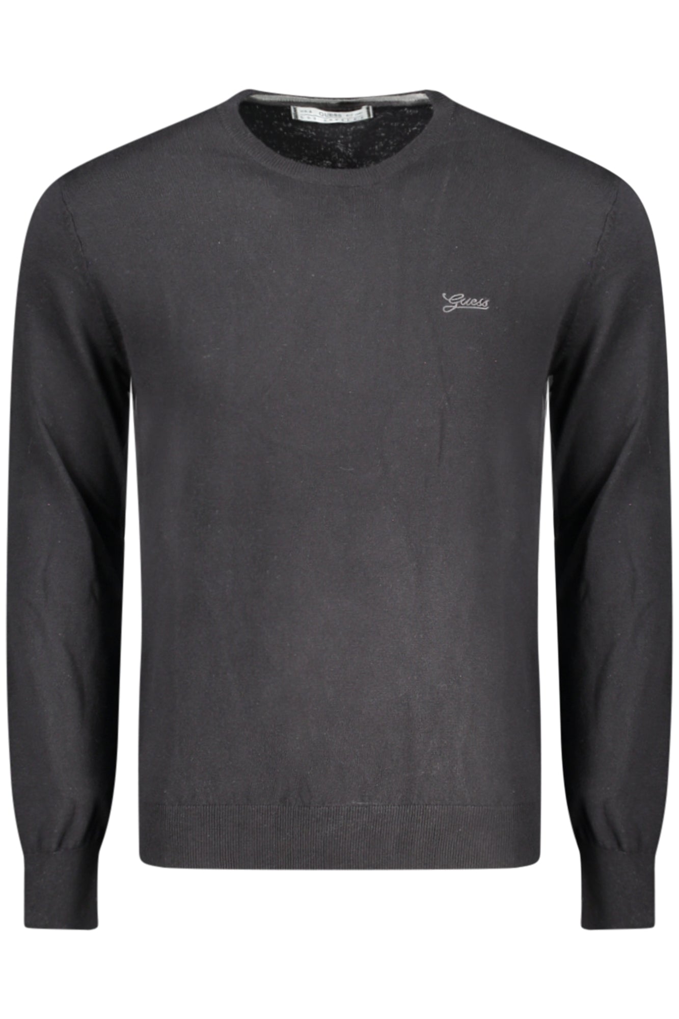 M5RR00Z3KI1_NEJBLK – Herren Pullover Schwarz mit Stickerei und Logo - Rundhalsausschnitt – Größe: S, M, L, XL, 2XL – Farbe: Nero
